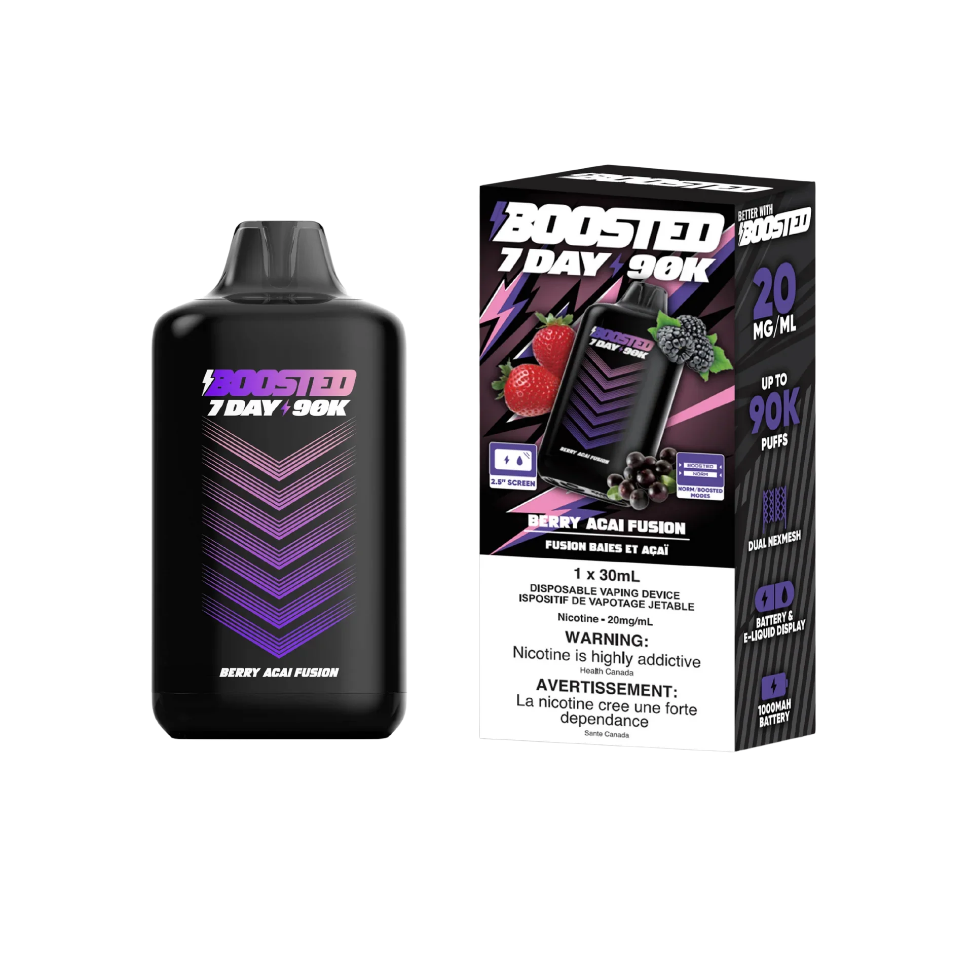Boosted 7 Day 90k Disposable Vape