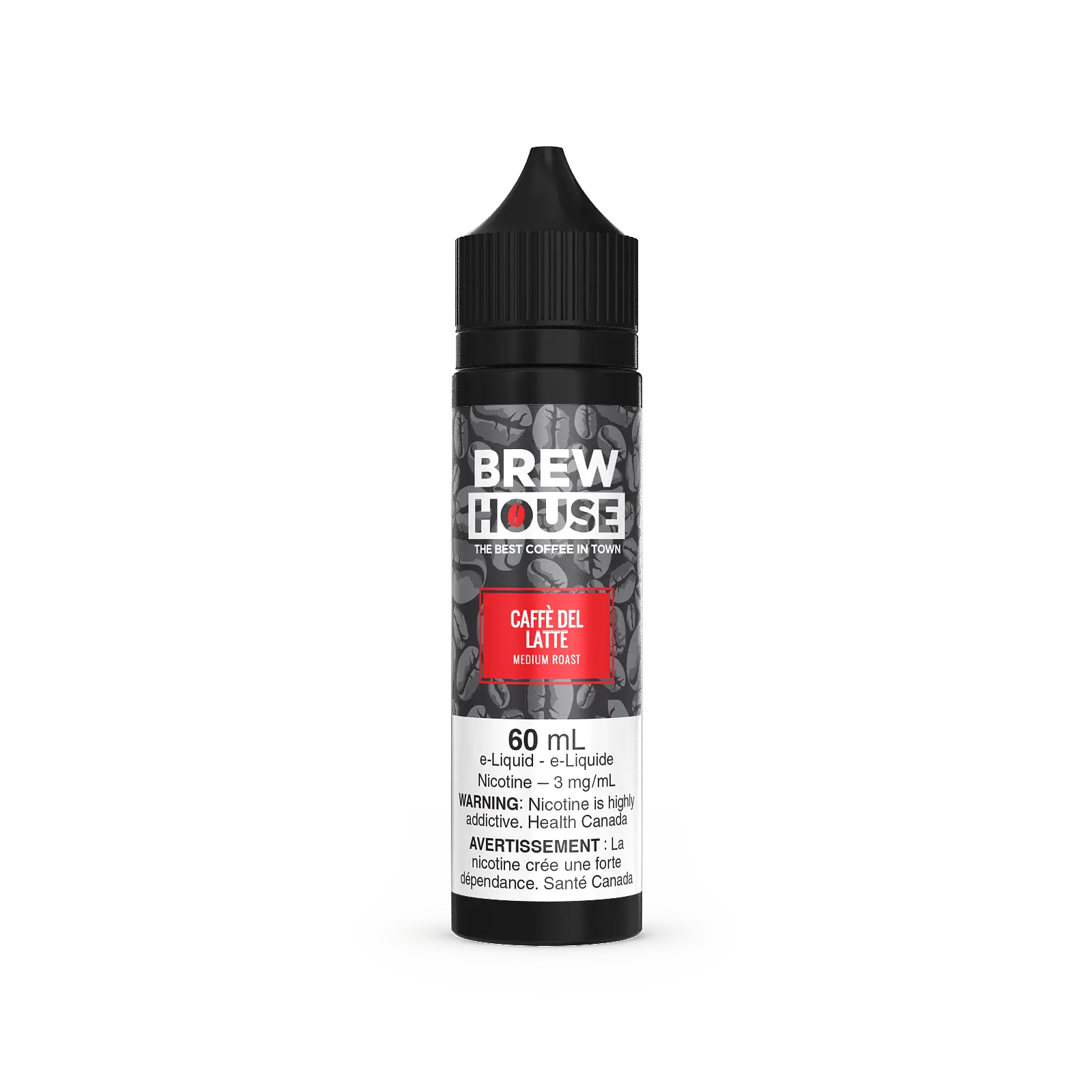 Brew House Freebase - Caffe Del Latte (60mL) | Vape Cloud Canada