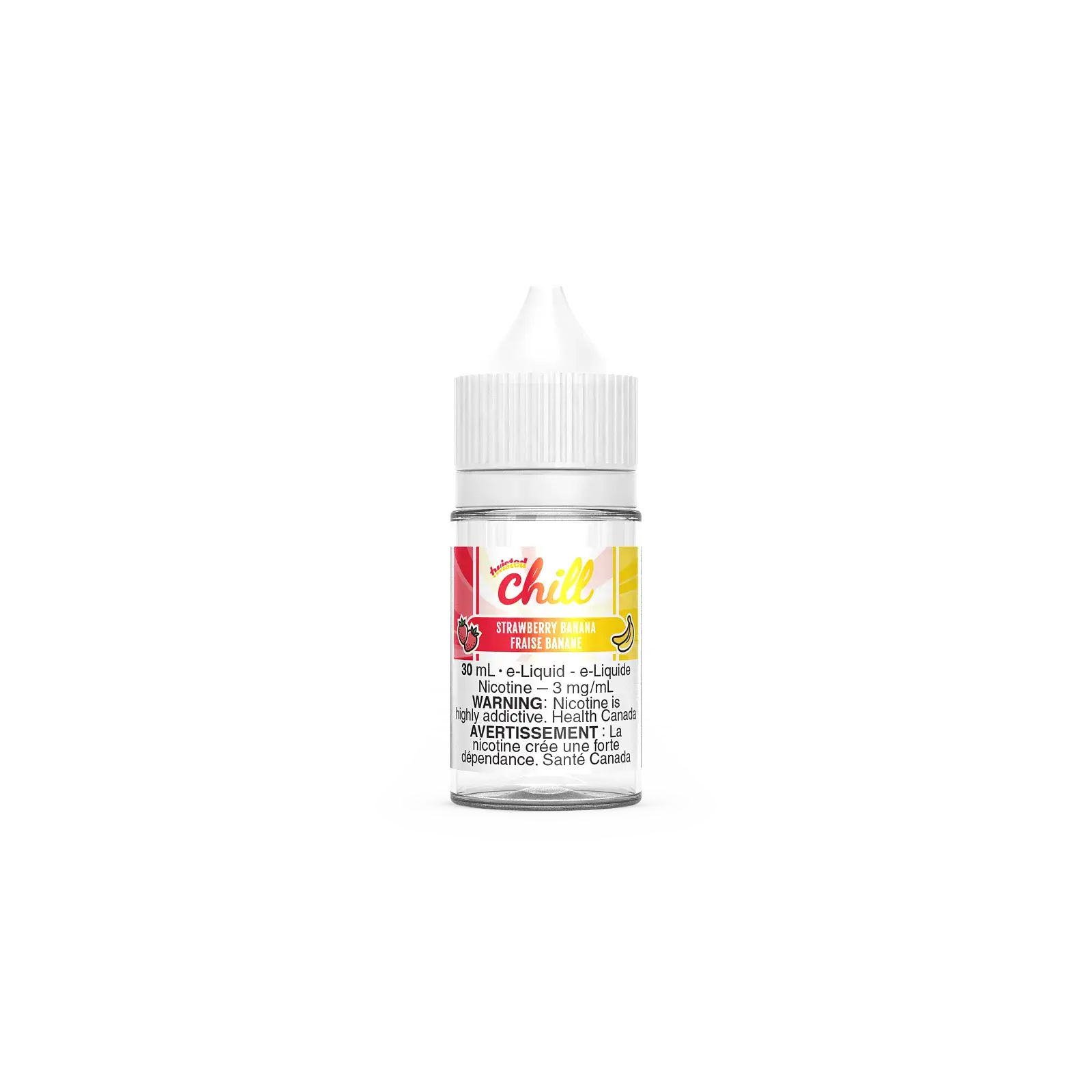 Chill Nic Salt - Strawberry Banana (30mL) | Vape Cloud Canada