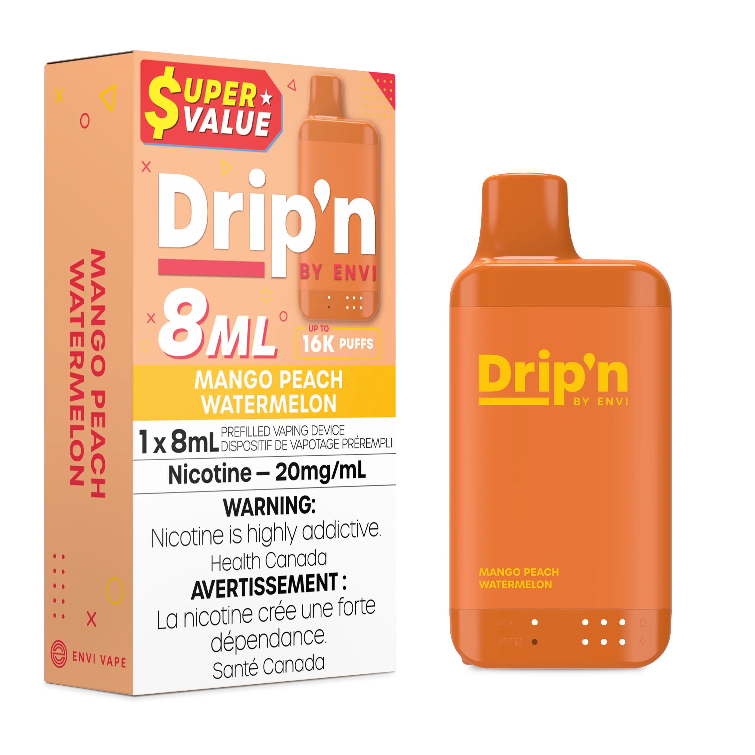 Drip'n by Envi 8ml Disposable | Vape Cloud Canada - Image 5