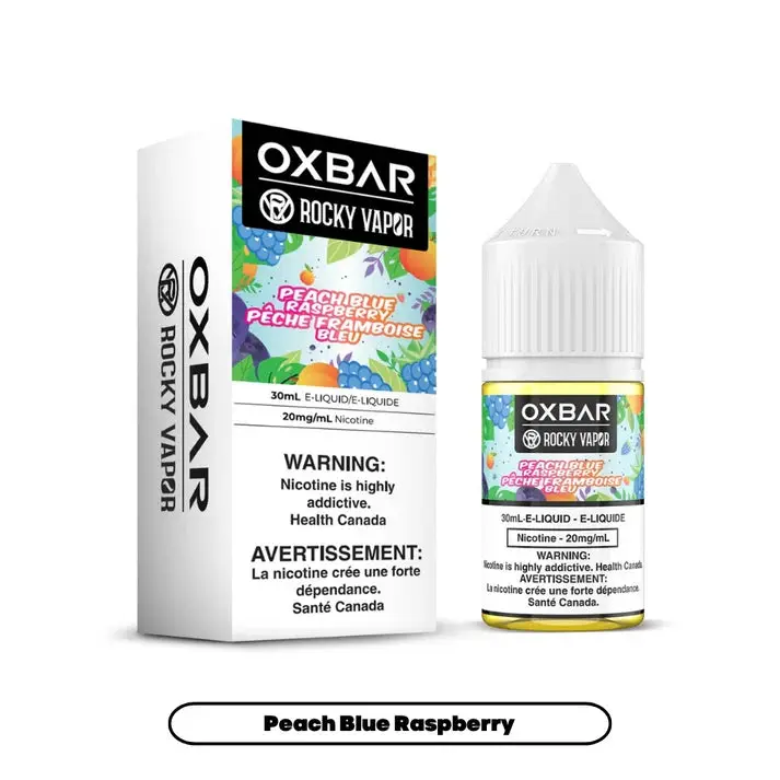 Rocky Vapor Oxbar E-liquids - Peach Blue Raspberry | Vape Cloud Canada