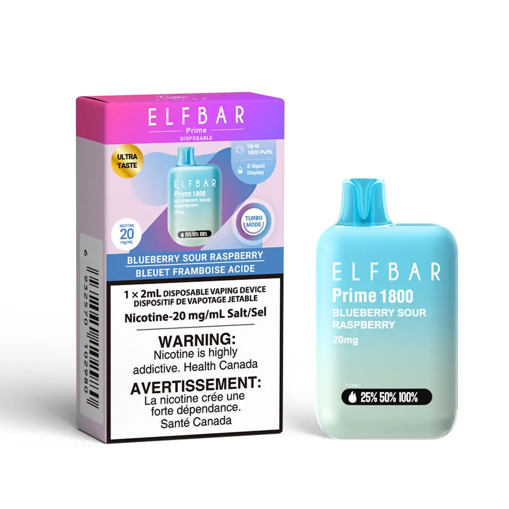 ELF Bar Prime 1800 Disposable Vape | Vape Cloud Canada - Image 11