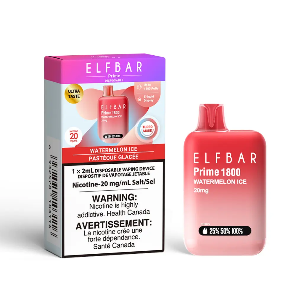ELF Bar Prime 1800 Disposable Vape | Vape Cloud Canada - Image 16