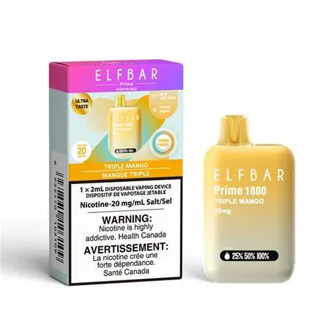 ELF Bar Prime 1800 Disposable Vape | Vape Cloud Canada - Image 5