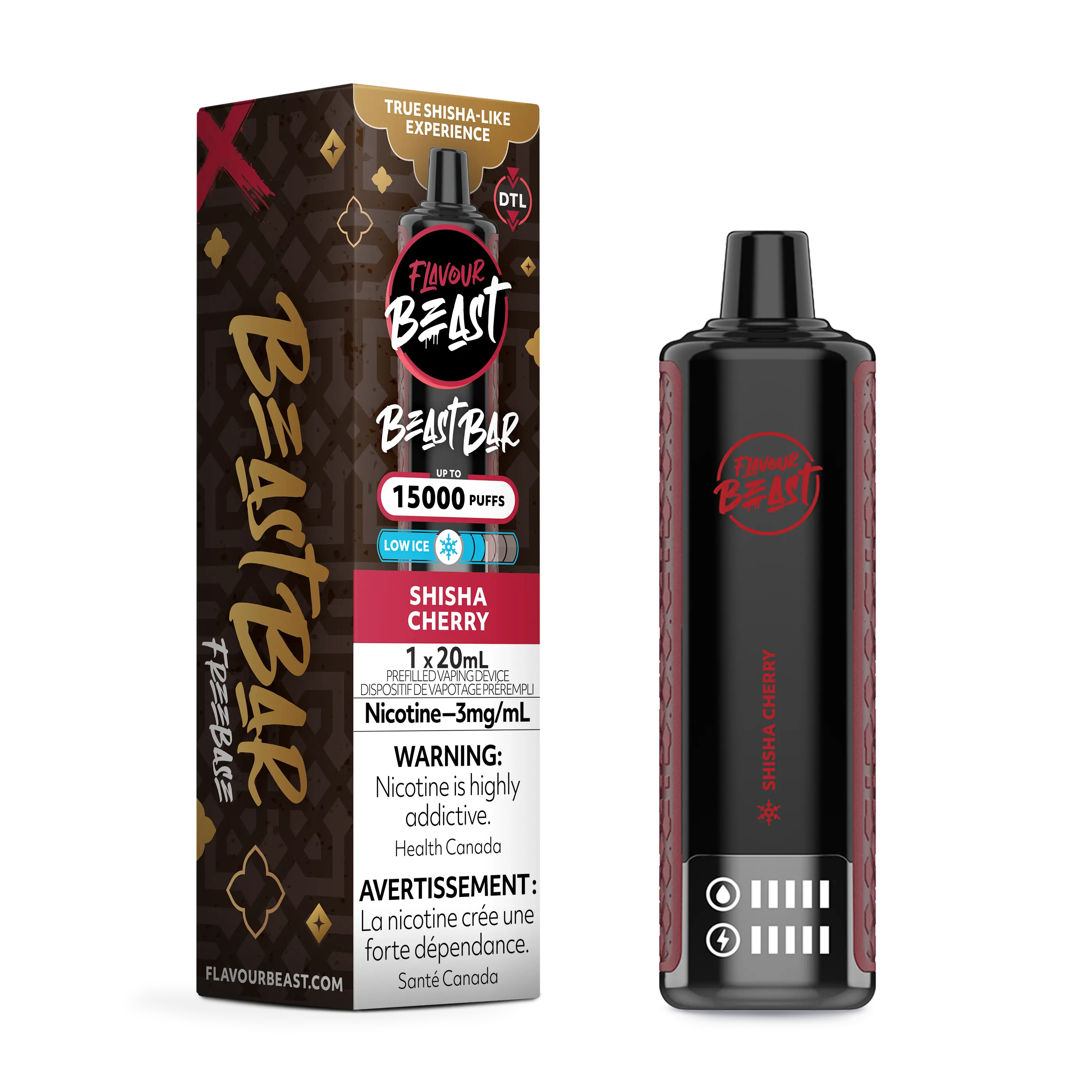 Flavour Beast - Beast Bar - Shisha Cherry | Vape Cloud Canada