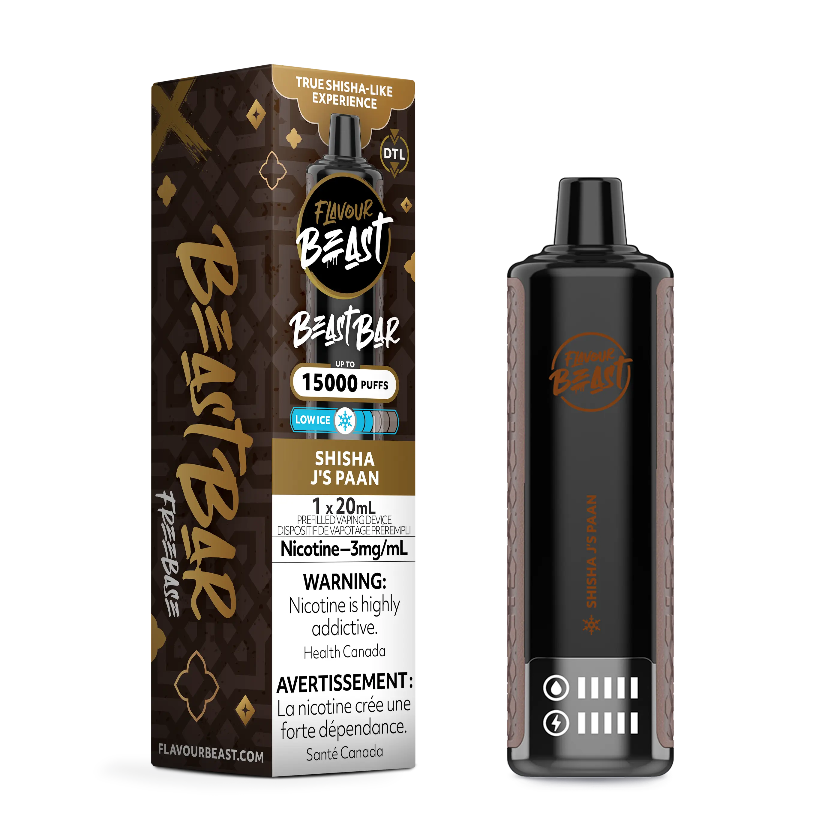 Flavour Beast - Beast Bar - Shisha J's Paan | Vape Cloud Canada