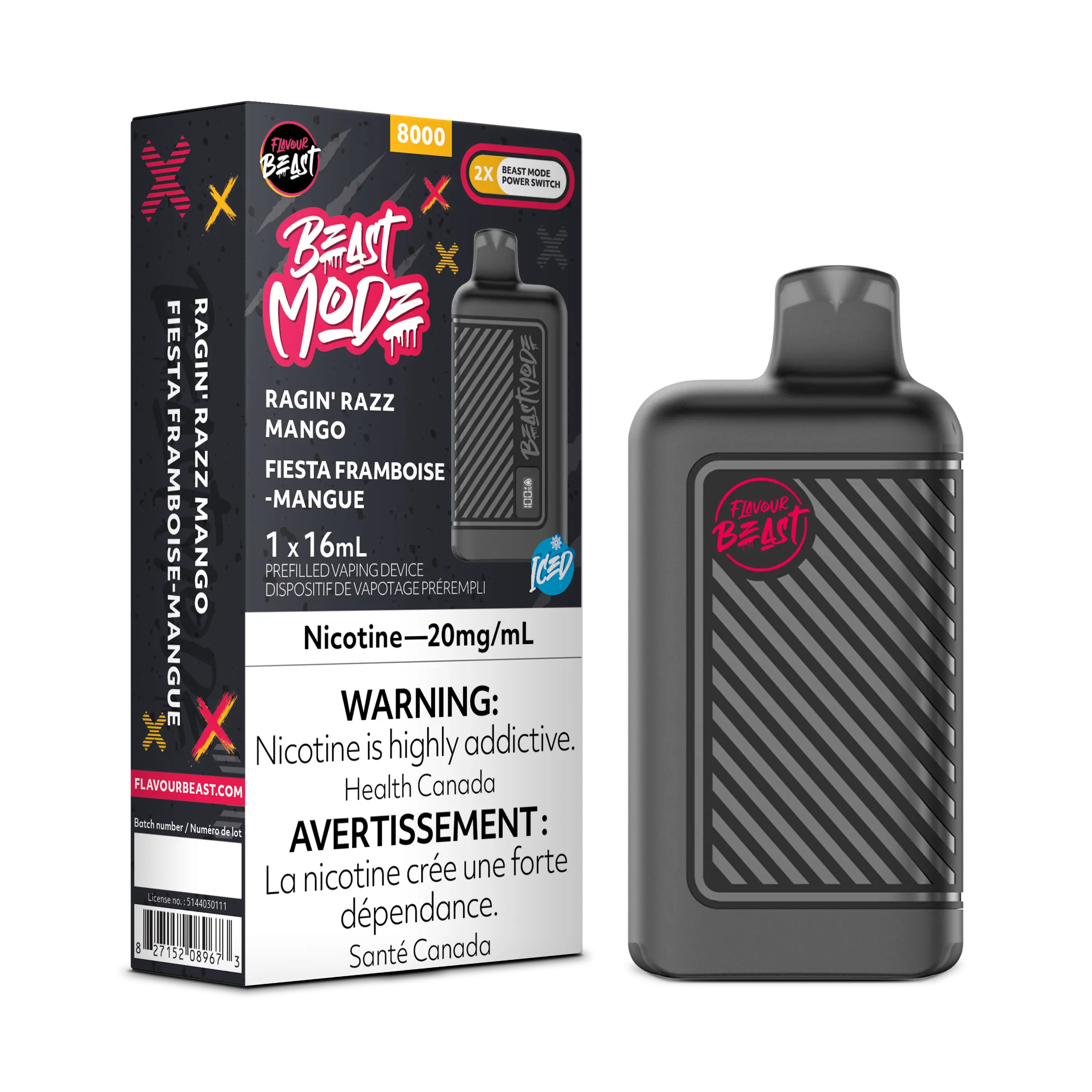Flavour Beast - Beast Mode 8k | Vape Cloud Canada - Image 22