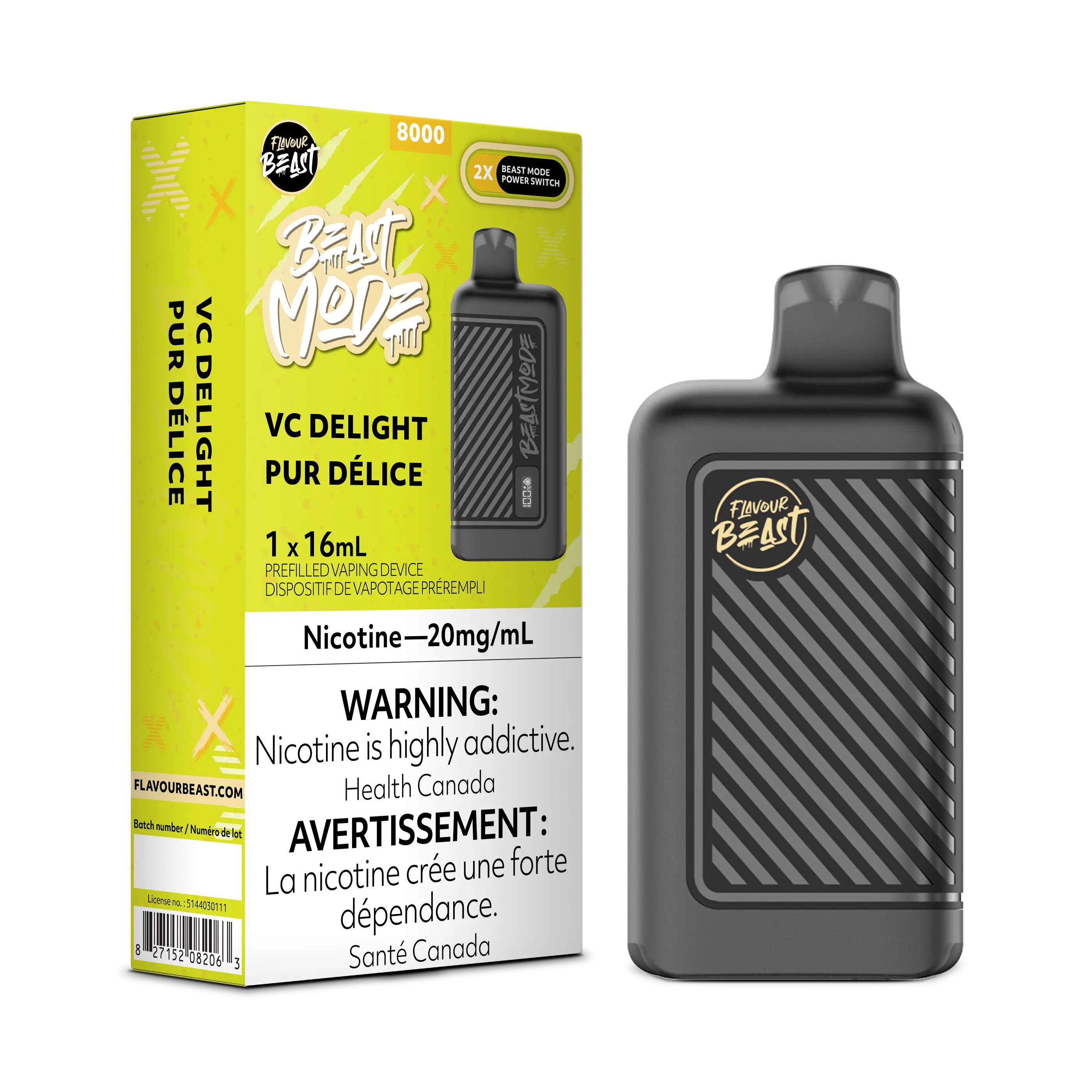 Flavour Beast - Beast Mode 8k | Vape Cloud Canada - Image 27
