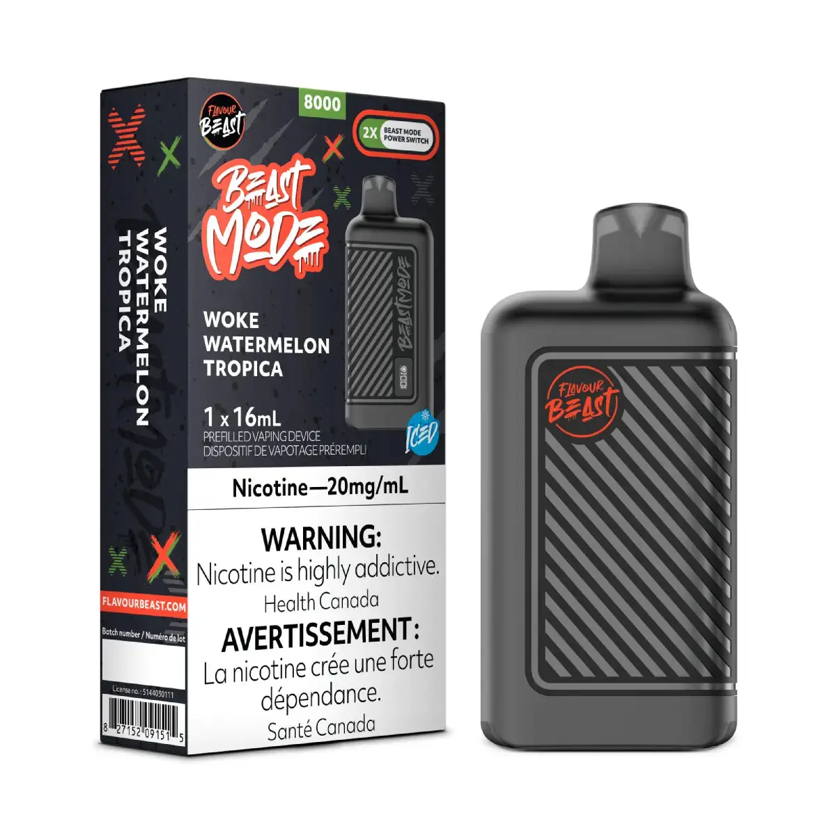 Flavour Beast - Beast Mode 8k | Vape Cloud Canada - Image 8