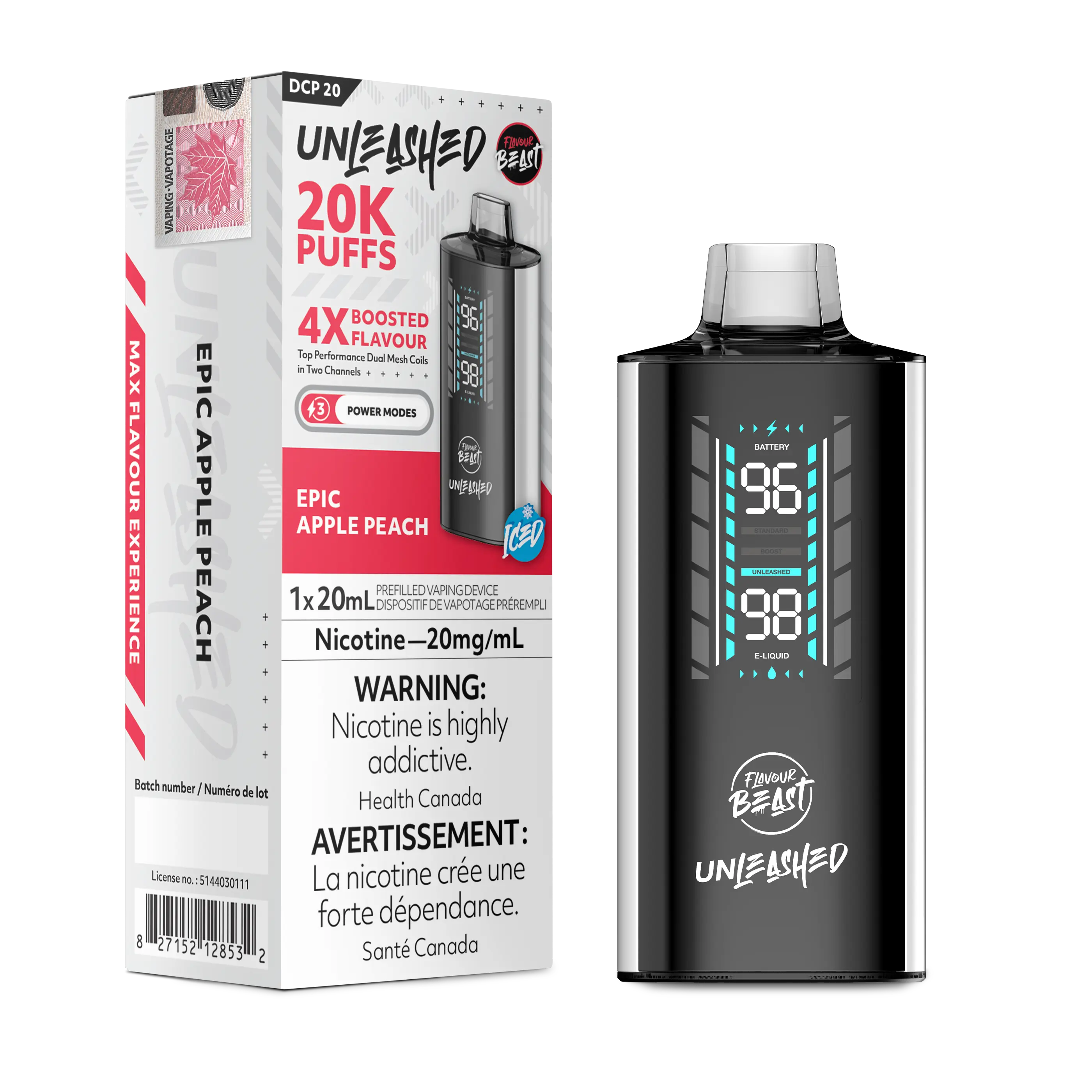 Flavour Beast - DCP Unleashed 20k | Vape Cloud Canada - Image 12