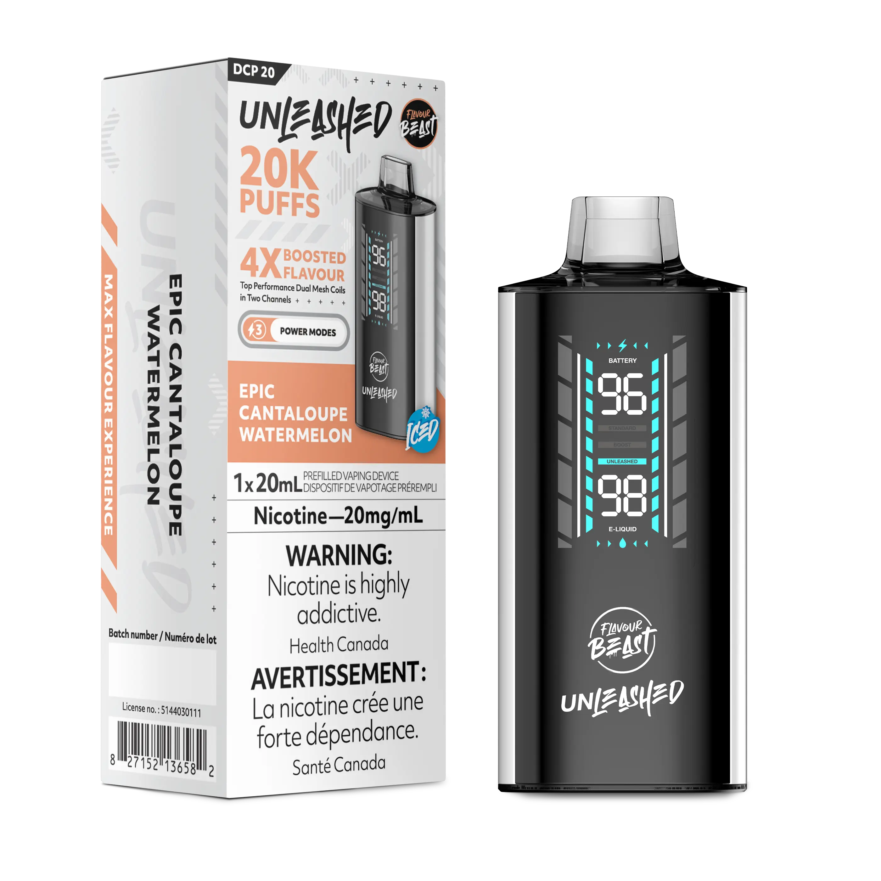 Flavour Beast - DCP Unleashed 20k | Vape Cloud Canada - Image 5