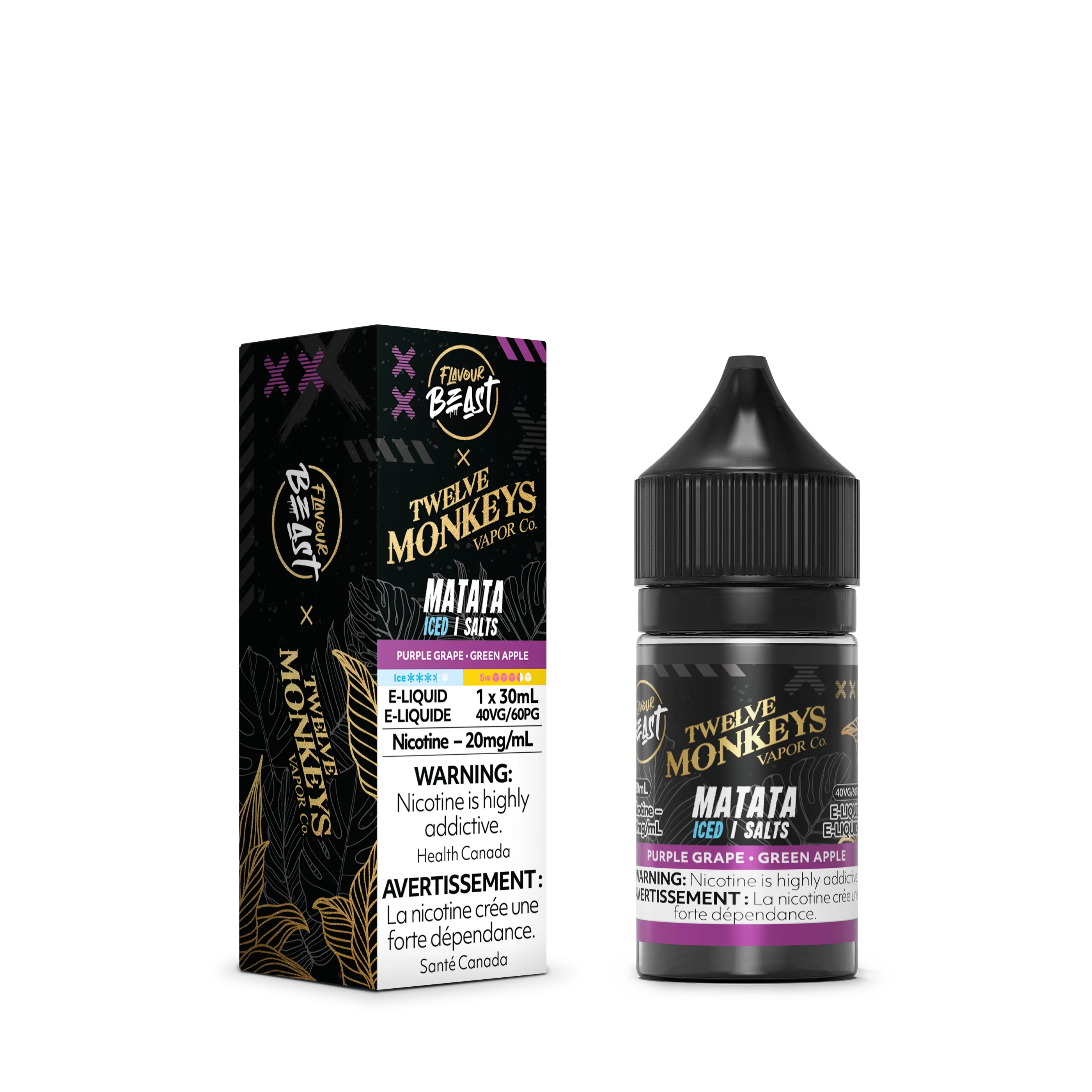 Flavour Beast x Twelve Monkeys E-Liquid (30mL Salt Nicotine) | Online Pricing - Image 4