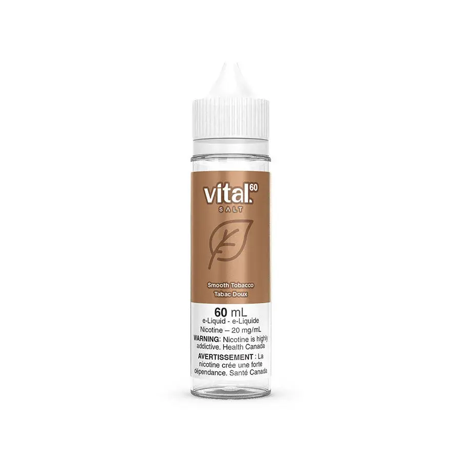 SMOOTH TOBACCO BY VITAL 60 (60mL) | Vape Cloud Canada