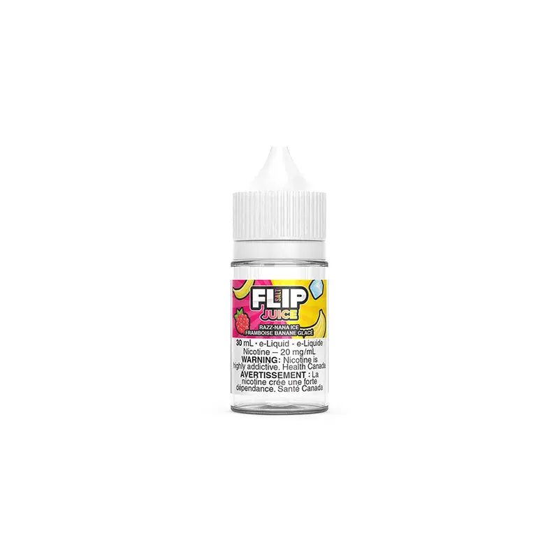 Flip Nic Salt - Razz Nana Ice (30mL) | Vape Cloud Canada