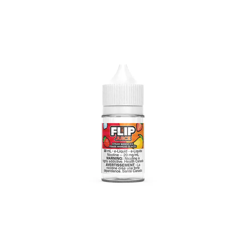 Flip Nic Salt - Straw Mango Ice (30mL) | Vape Cloud Canada
