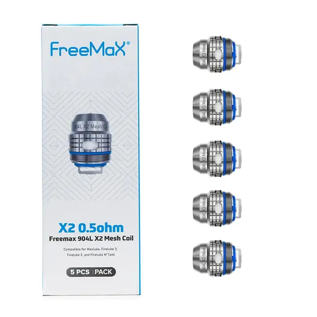FreeMax - 904L X Mesh Coils (5 Pack) | Vape Cloud Canada