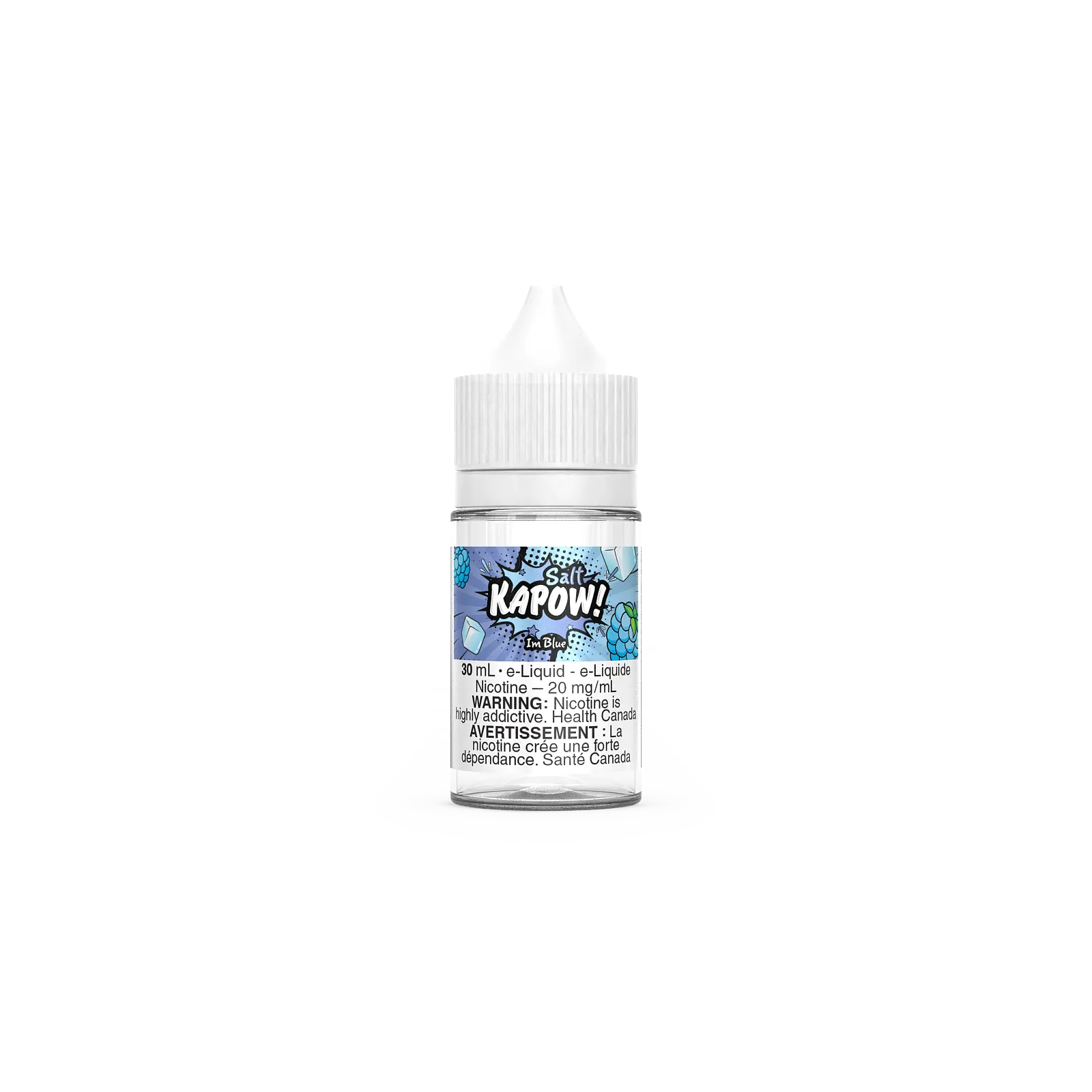 Kapow Nic Salt - I'm Blue (30mL) | Vape Cloud Canada