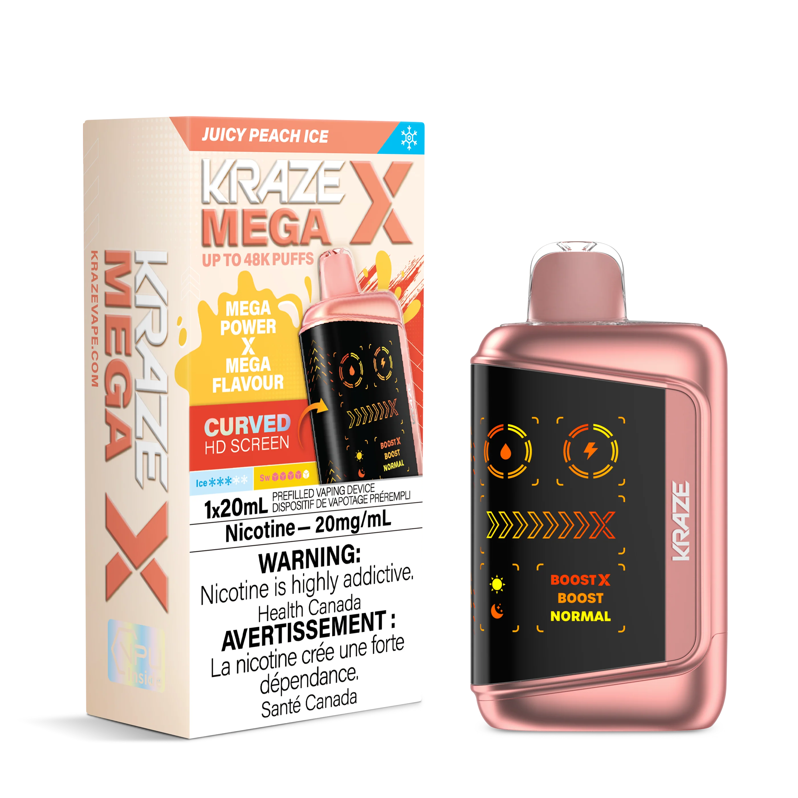 Kraze Mega X Disposable Vape - Image 3