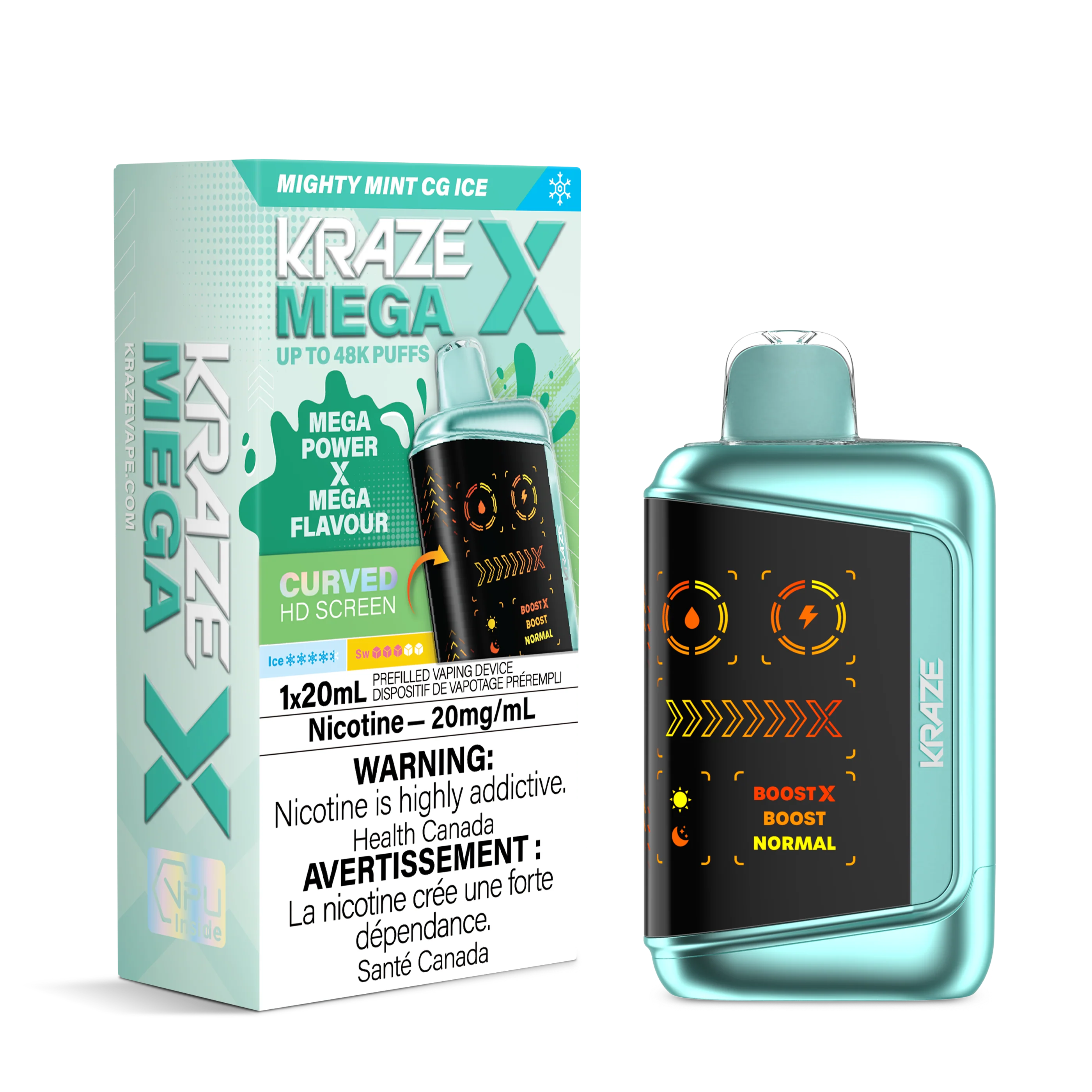 Kraze Mega X Disposable Vape - Image 4