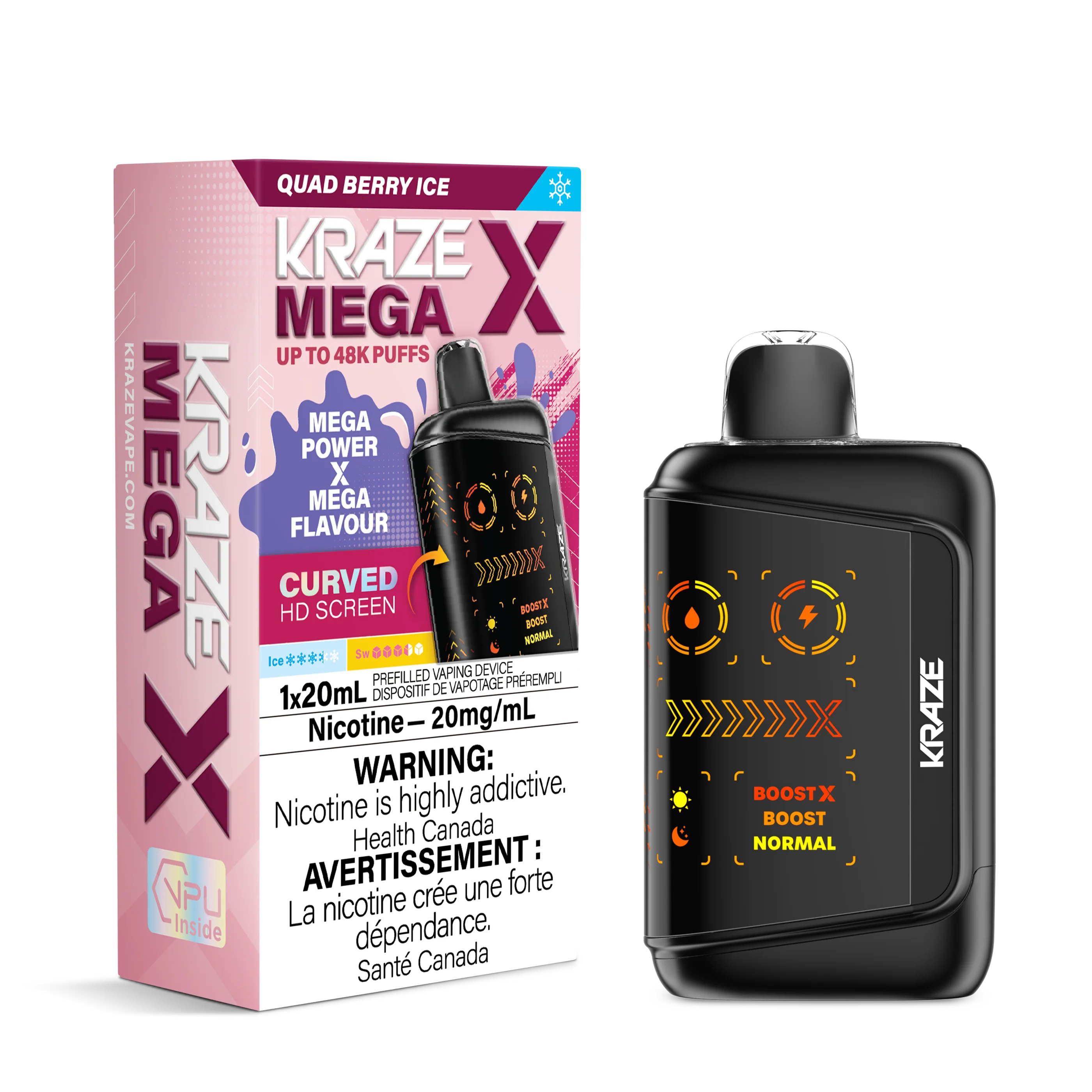 Kraze Mega X Disposable Vape - Image 5
