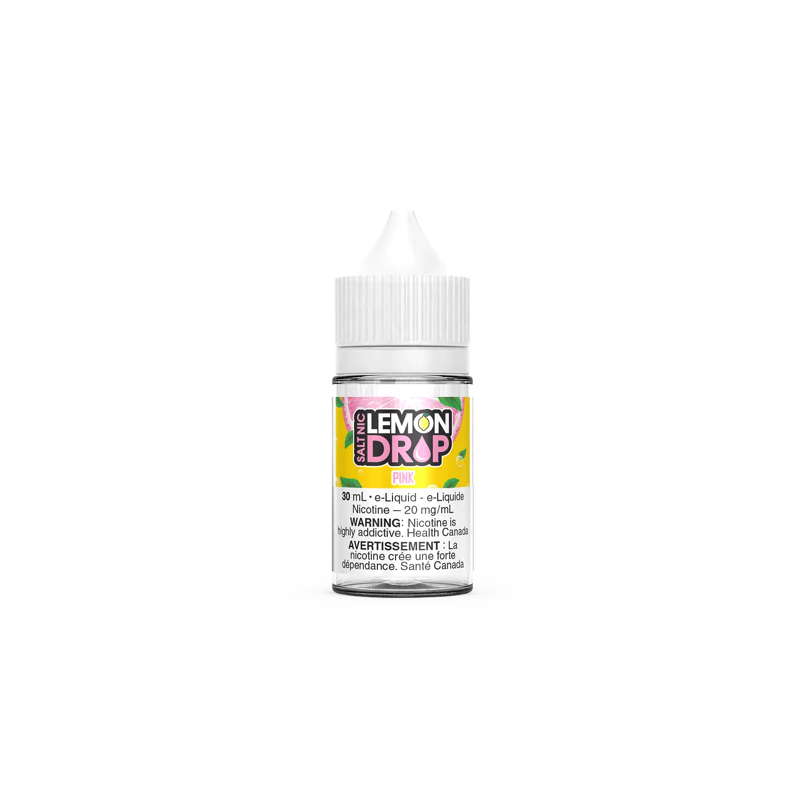 Lemon Drop Nic Salt - Pink (30mL) | Vape Cloud Canada