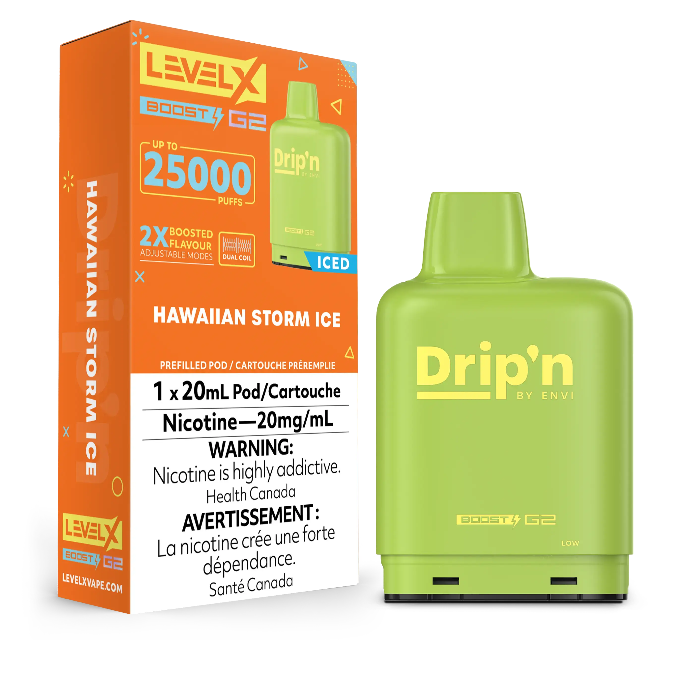 Level X Boost - Drip'n - Hawaiian Storm Ice | Vape Cloud Canada