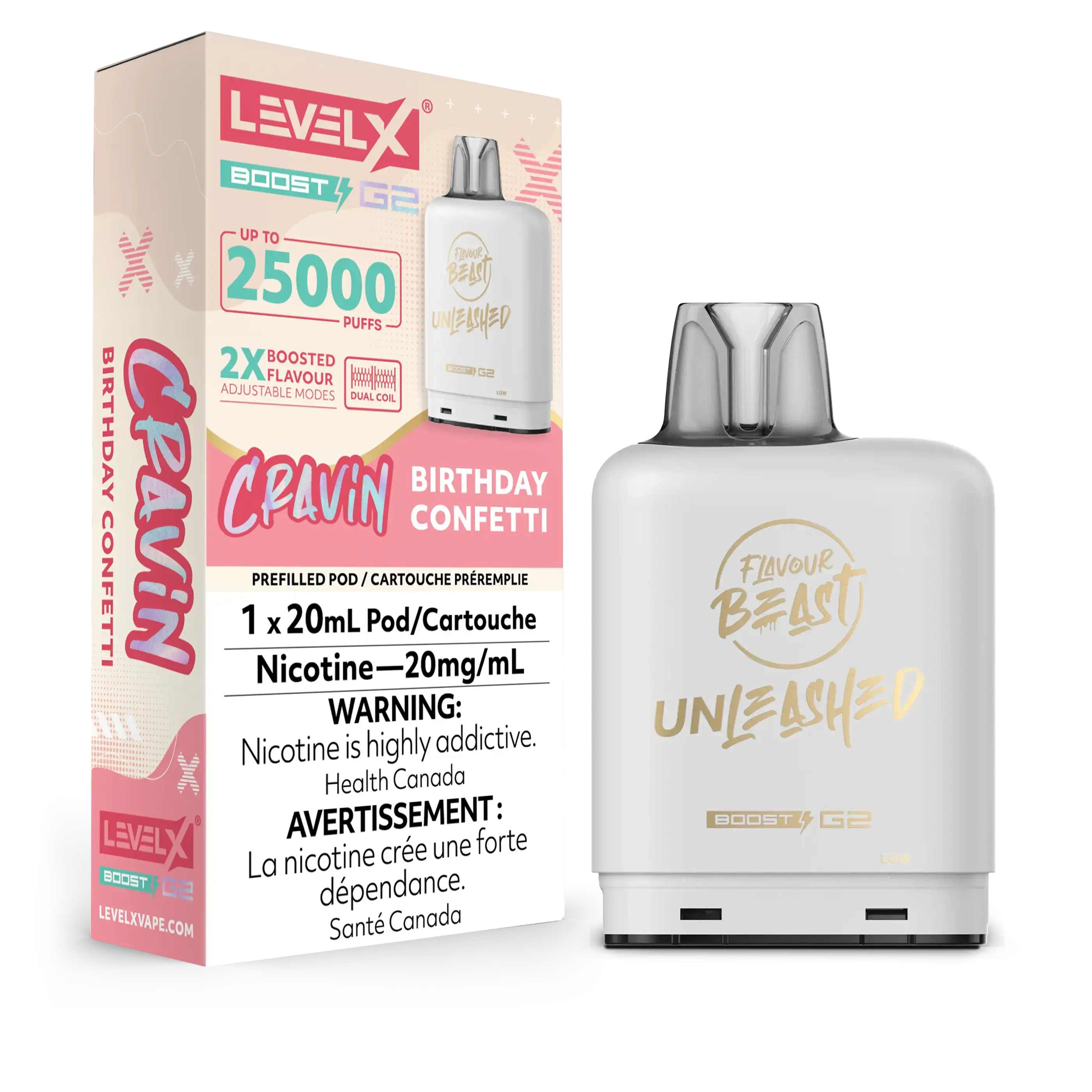 Level X Boost - Flavour Beast Unleashed - Vape Cloud Canada