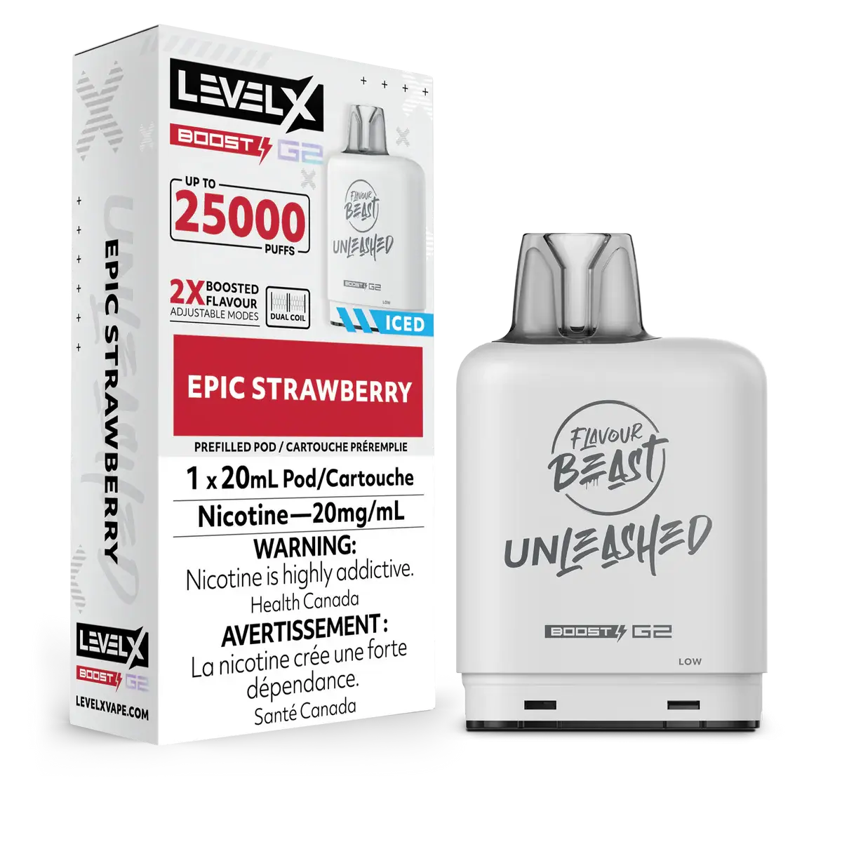 Level X Boost - Flavour Beast Unleashed - Vape Cloud Canada - Image 20