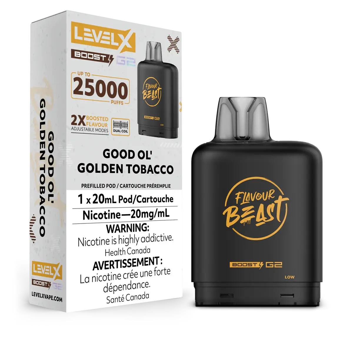 Level X G2 Boost 25K - *ONLINE CLEARANCE SALE ONLY*