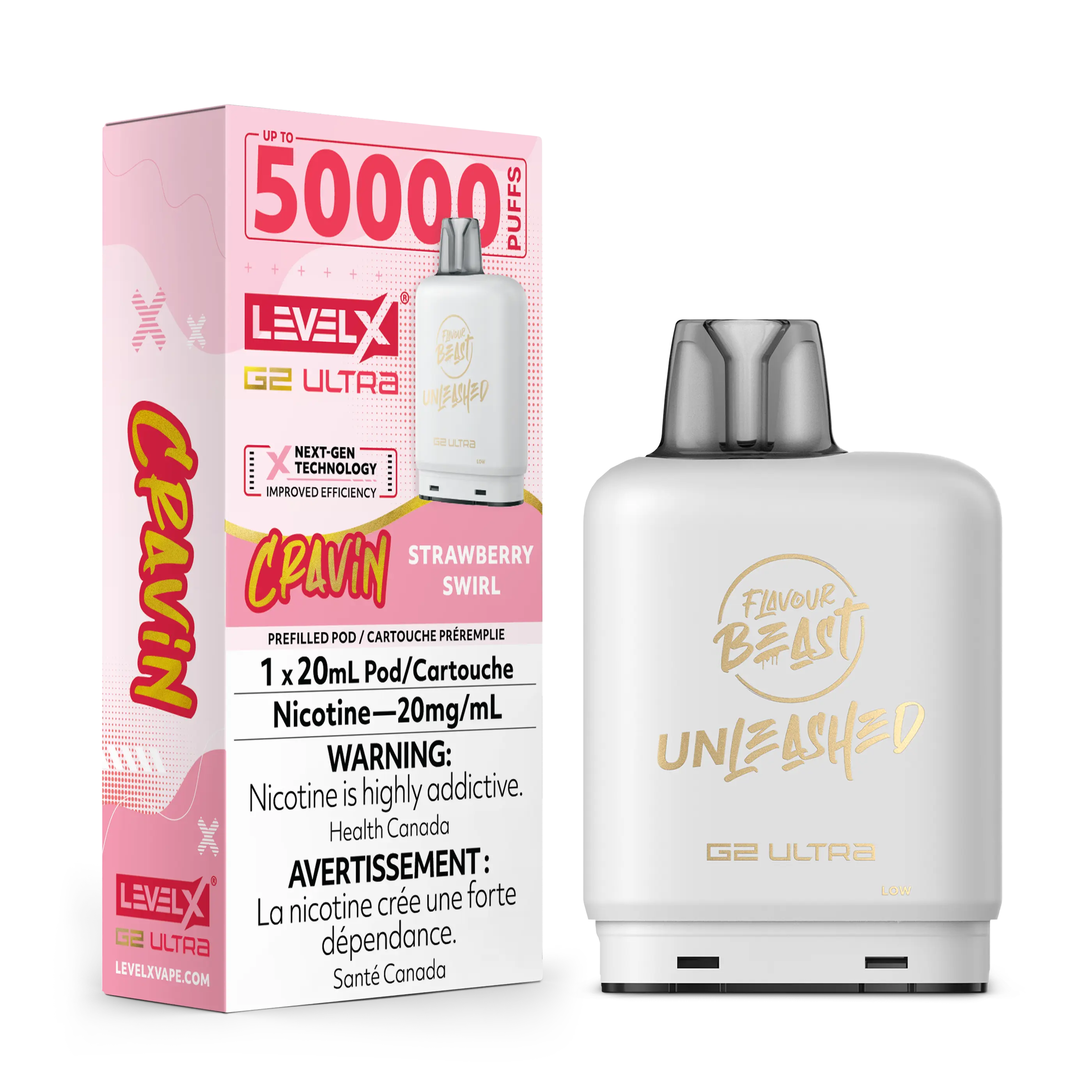 Level X G2 Ultra Flavour Beast Unleashed / Drip'n | Vape Cloud Canada - Image 13