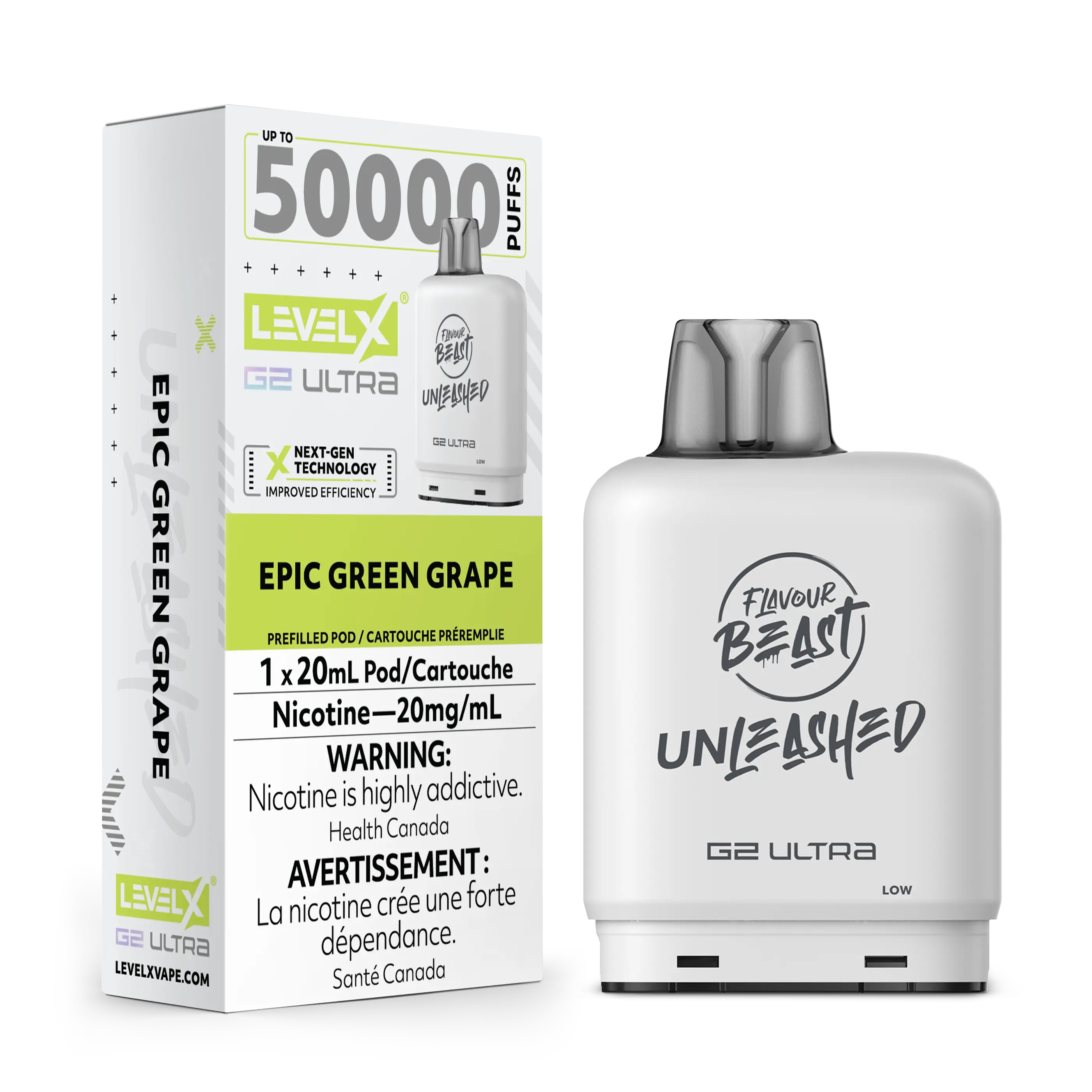 Level X G2 Ultra Flavour Beast Unleashed / Drip'n | Vape Cloud Canada - Image 19