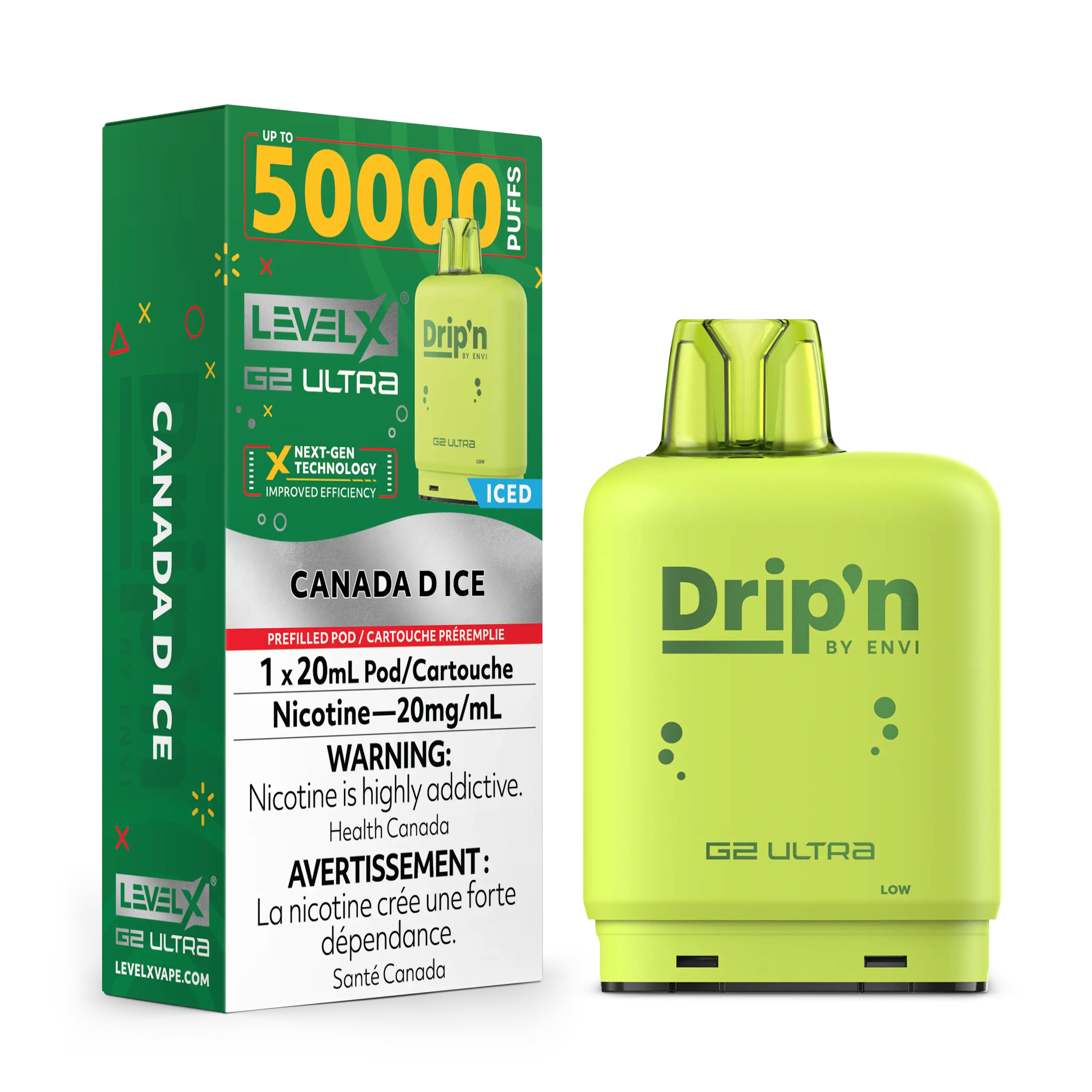Level X G2 Ultra Flavour Beast Unleashed / Drip'n | Vape Cloud Canada - Image 2
