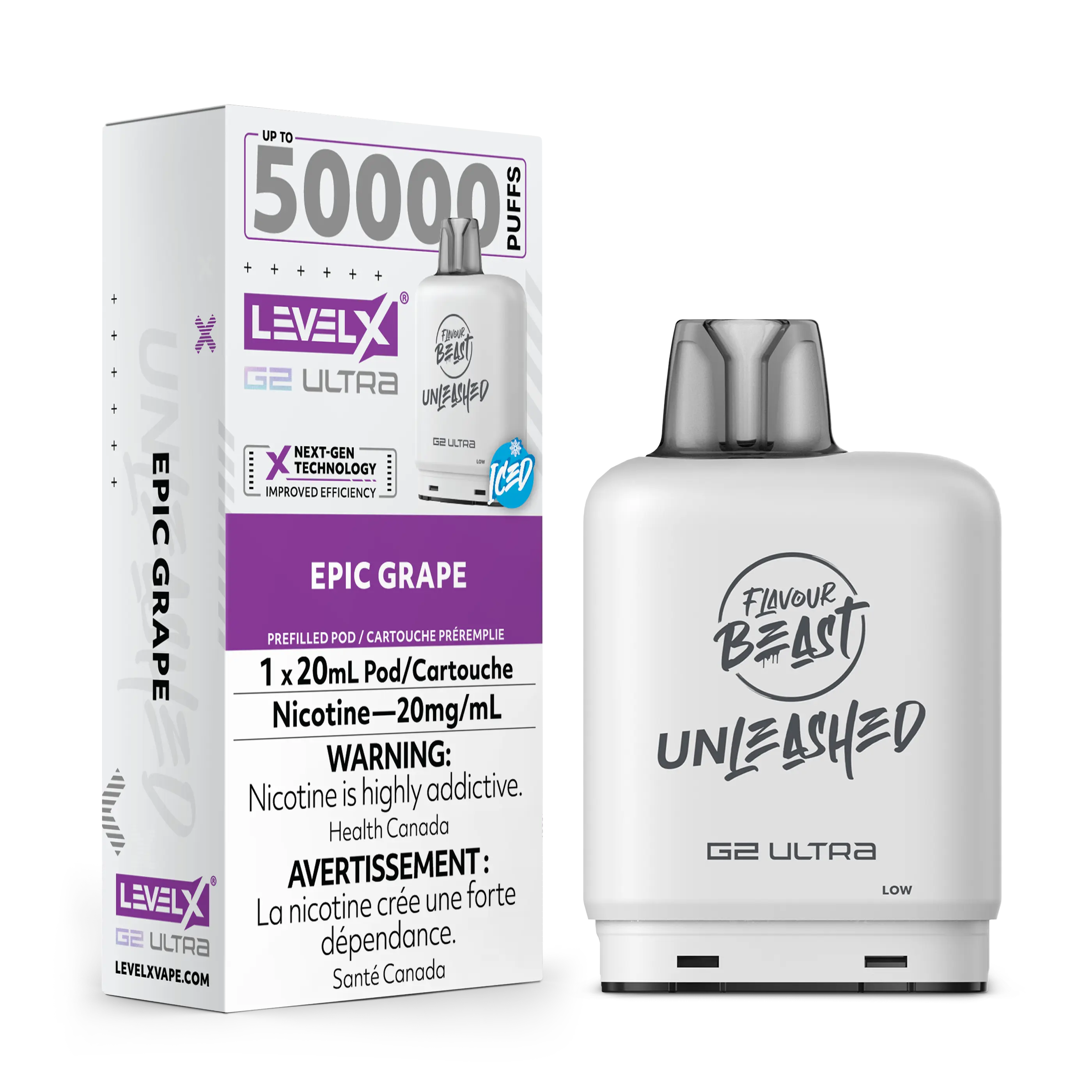 Level X G2 Ultra Flavour Beast Unleashed / Drip'n | Vape Cloud Canada - Image 20