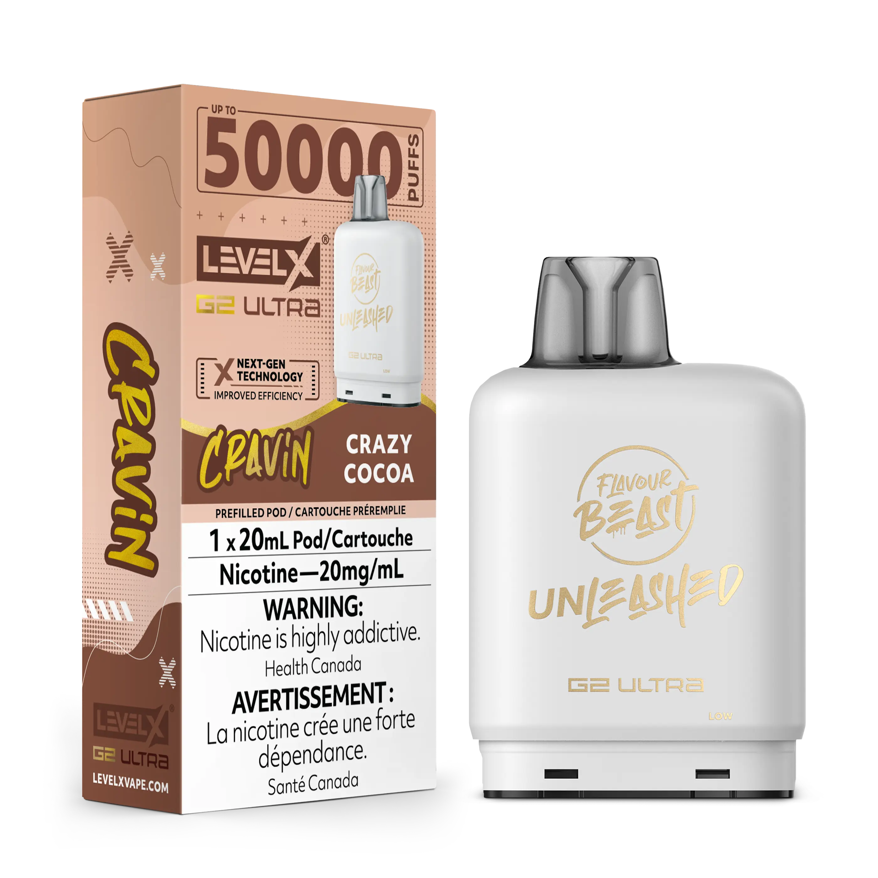 Level X G2 Ultra Flavour Beast Unleashed / Drip'n | Vape Cloud Canada - Image 6