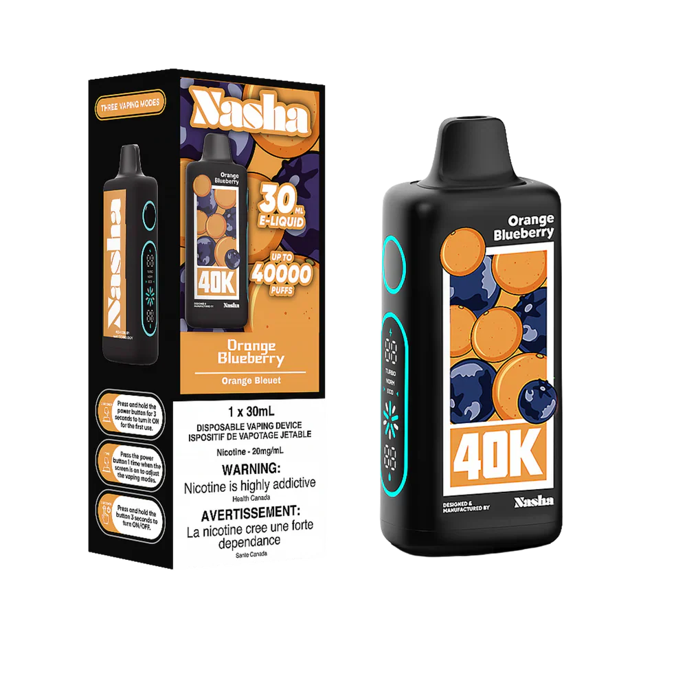 Nasha 40K Disposable Vape | Vape Cloud Canada - Image 11