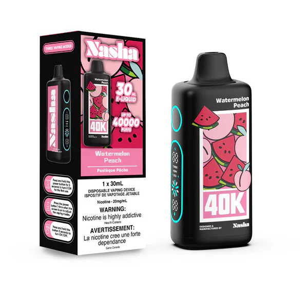 Nasha 40K Disposable Vape | Vape Cloud Canada - Image 10