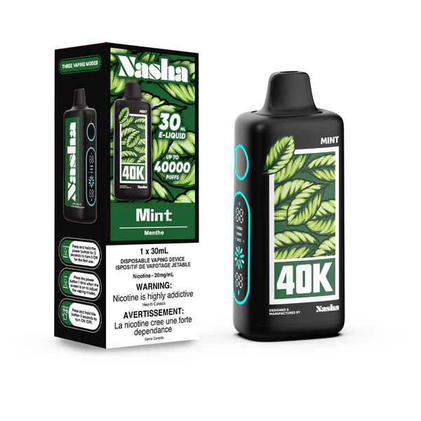 Nasha 40K Disposable Vape | Vape Cloud Canada - Image 5