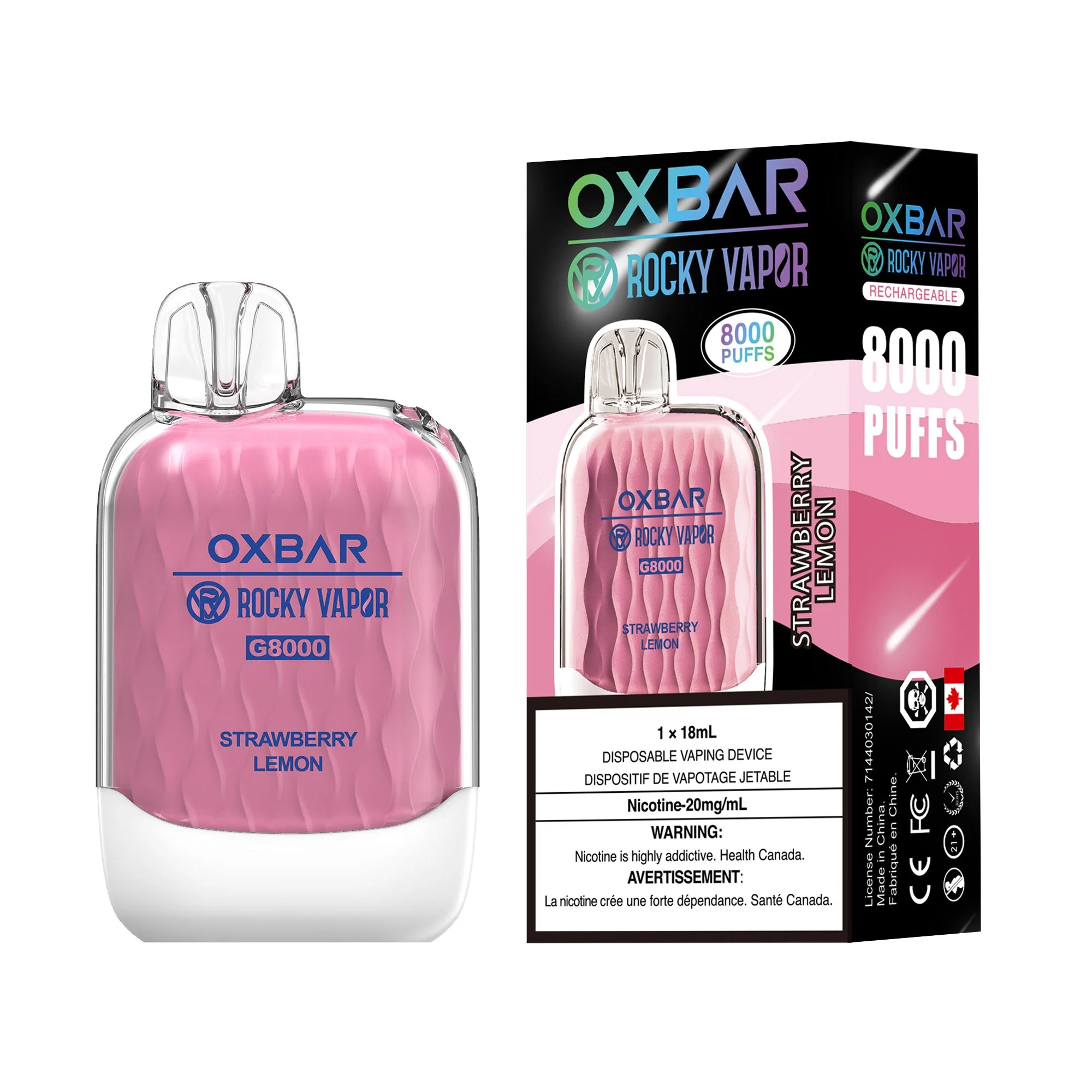 OxBar G8000 | Vape Cloud Canada - Image 15