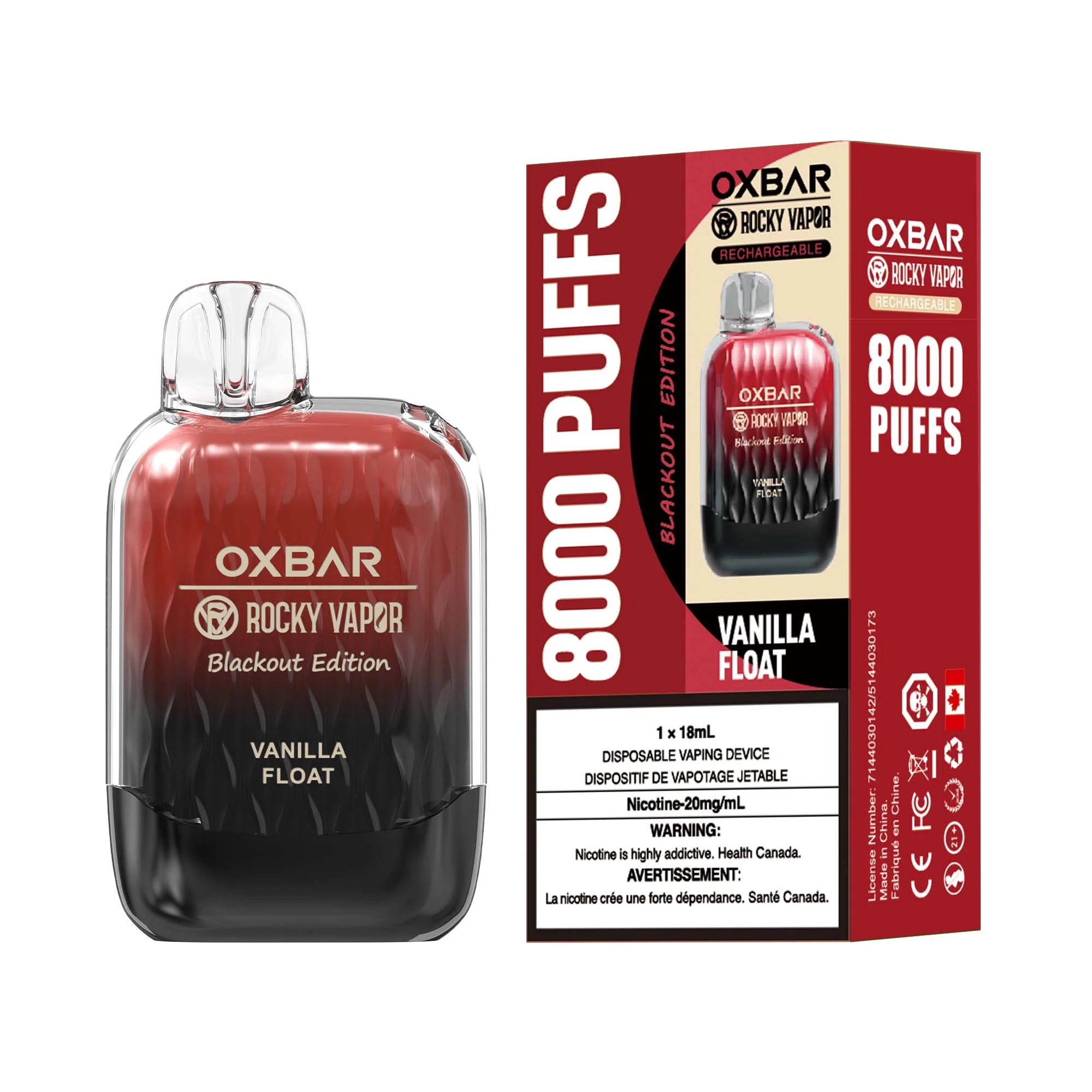 OxBar G8000 | Vape Cloud Canada - Image 18