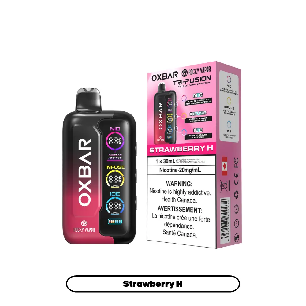 Rocky Vapor Oxbar Tri Fusion | Vape Cloud Canada - Image 12