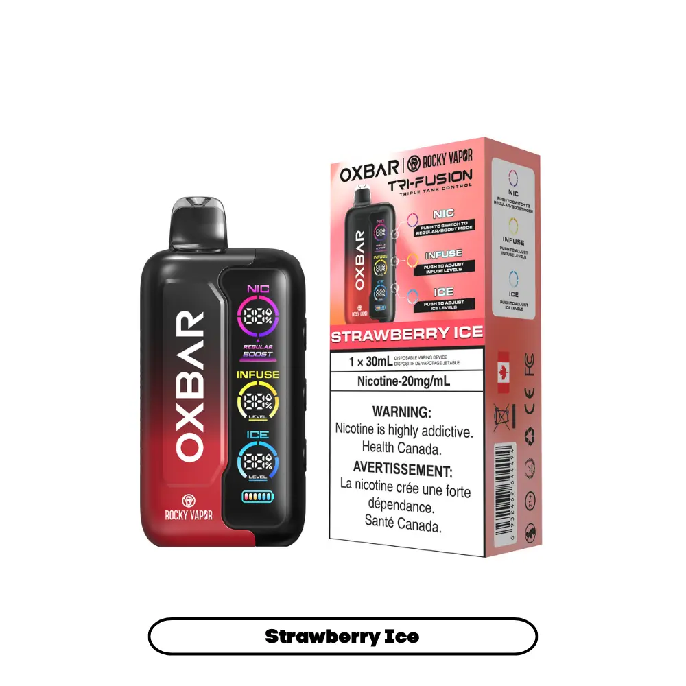 Rocky Vapor Oxbar Tri Fusion | Vape Cloud Canada - Image 13