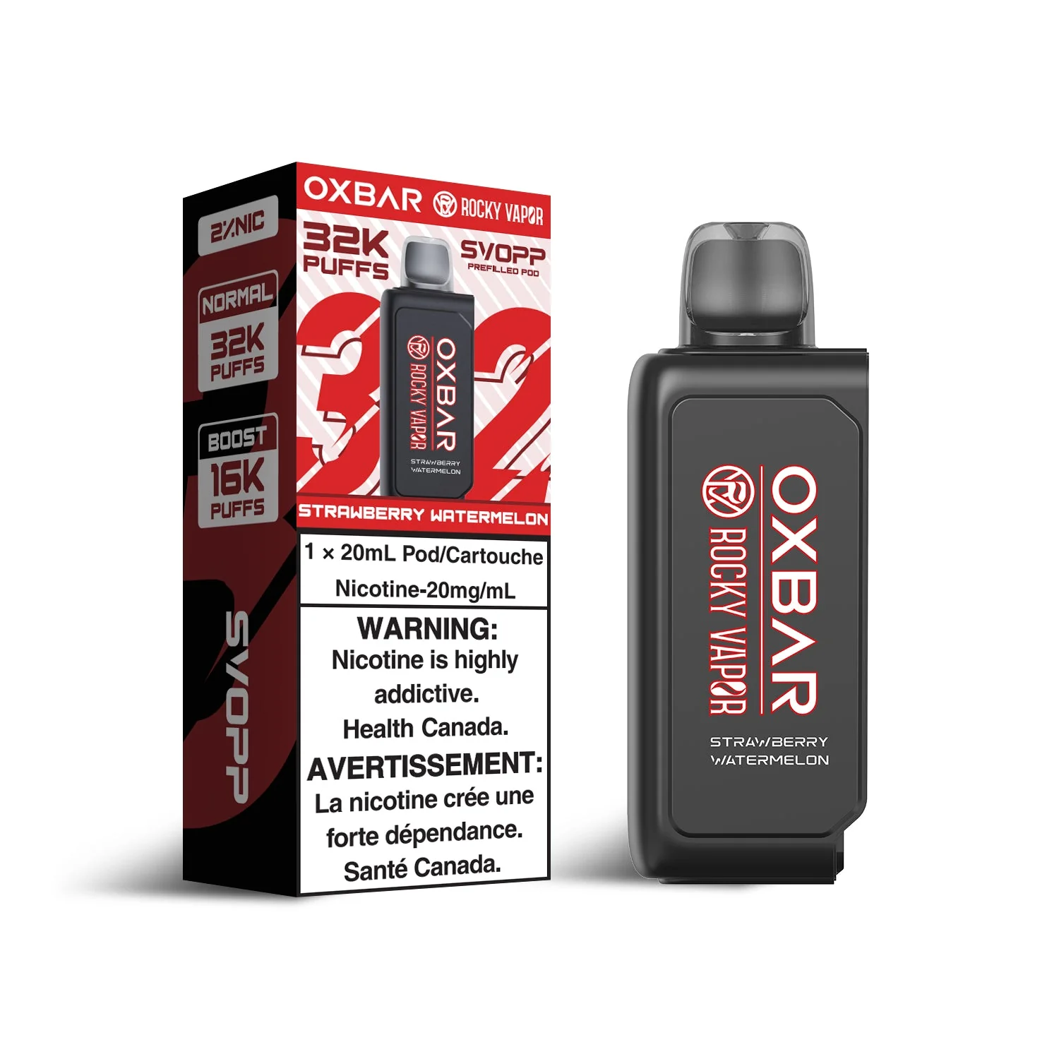 OxBar X Rocky Vapor - Svopp 32k | Vape Cloud Canada - Image 29