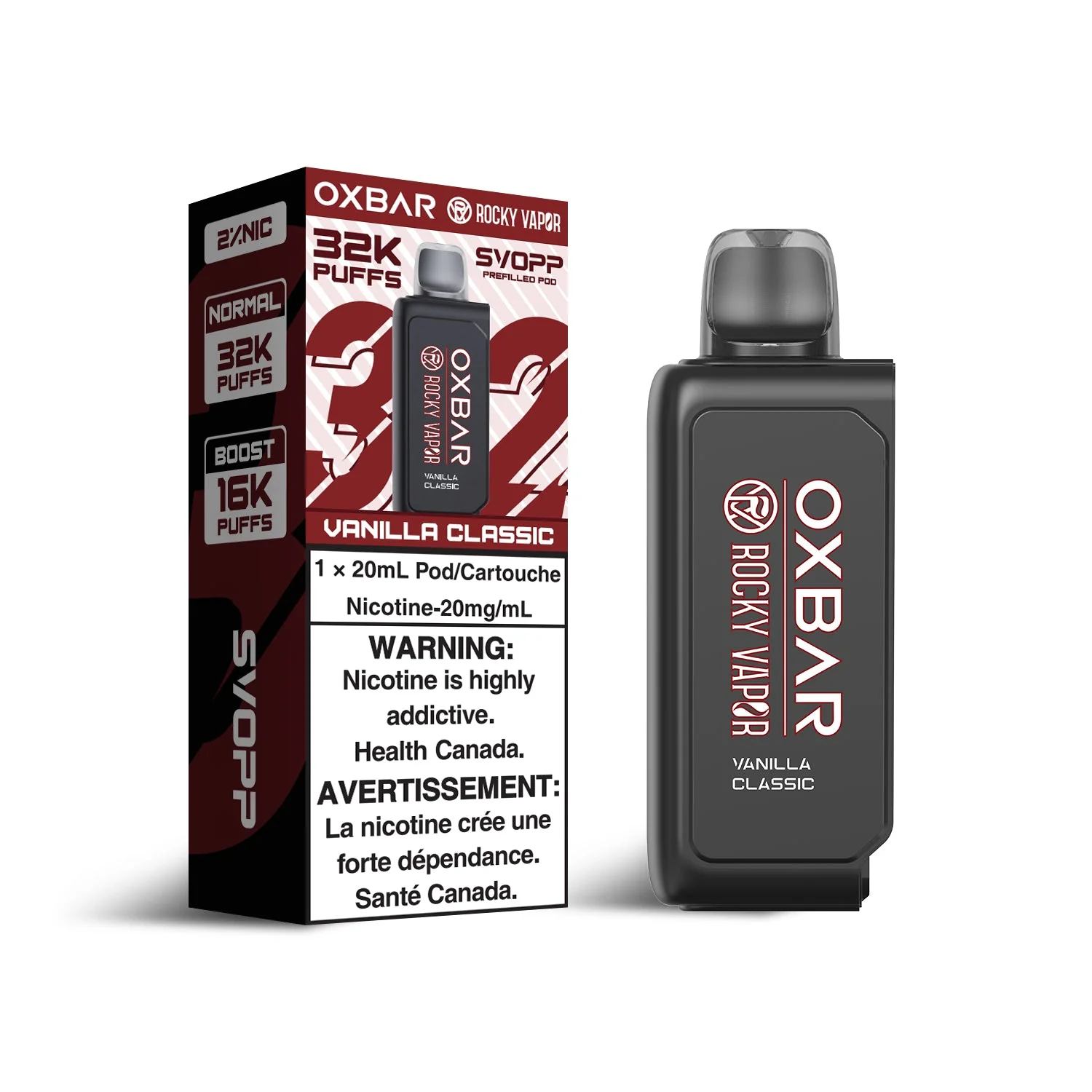 OxBar X Rocky Vapor - Svopp 32k | Vape Cloud Canada - Image 32
