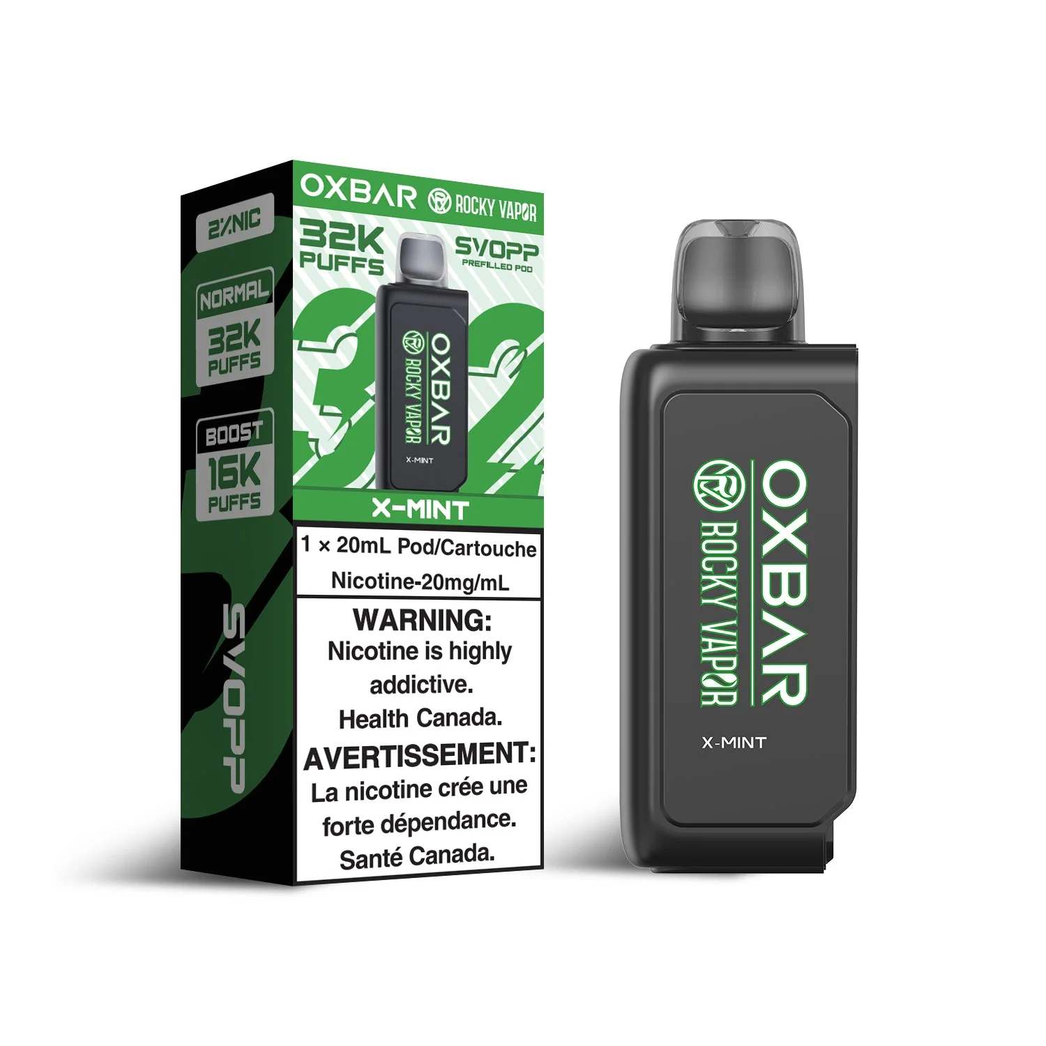 OxBar X Rocky Vapor - Svopp 32k | Vape Cloud Canada - Image 36