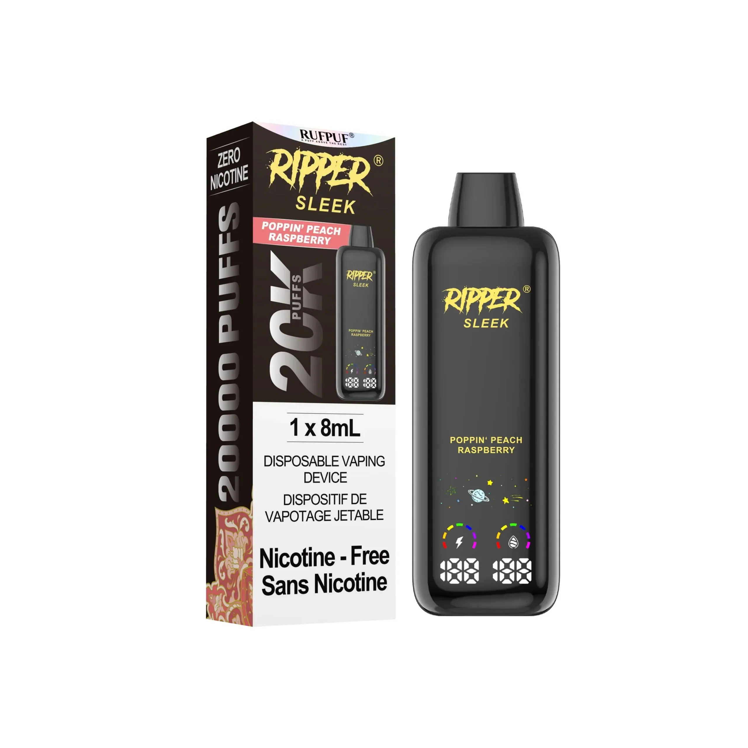 Ripper SLEEK (Zero Nic Available) | Vape Cloud Canada - Image 4