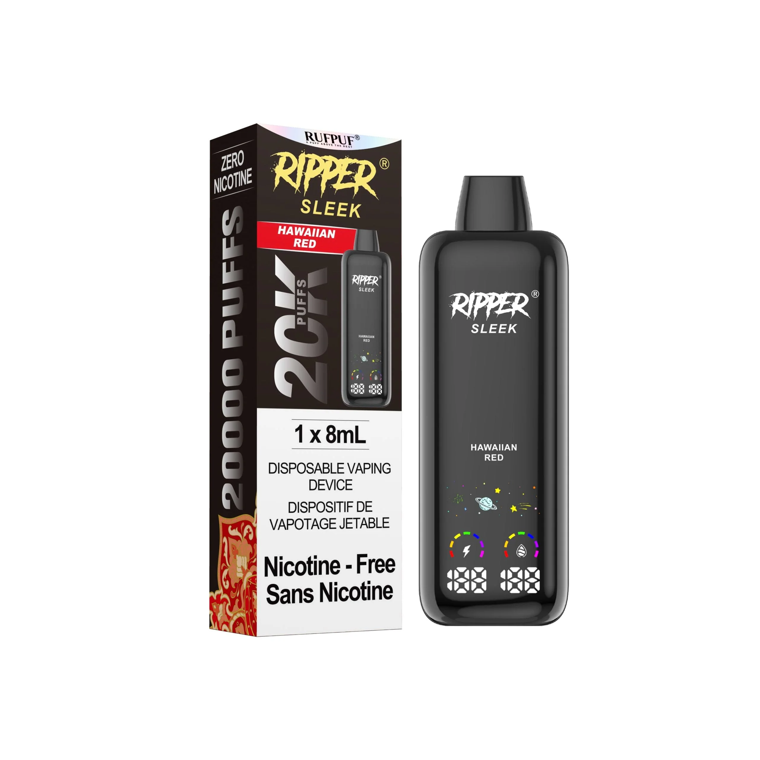 Ripper SLEEK (Zero Nic Available) | Vape Cloud Canada - Image 6