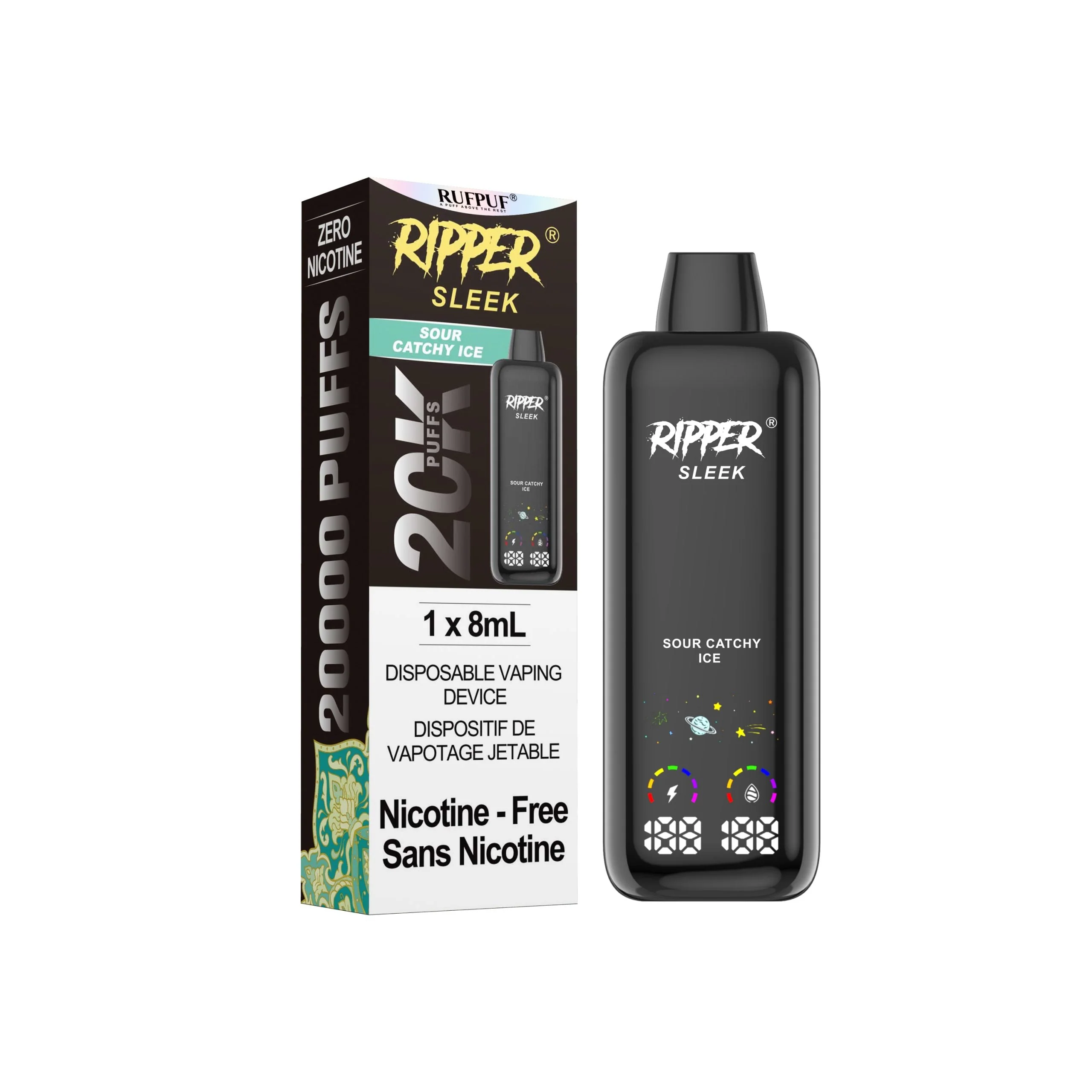 Ripper SLEEK (Zero Nic Available) | Vape Cloud Canada - Image 8