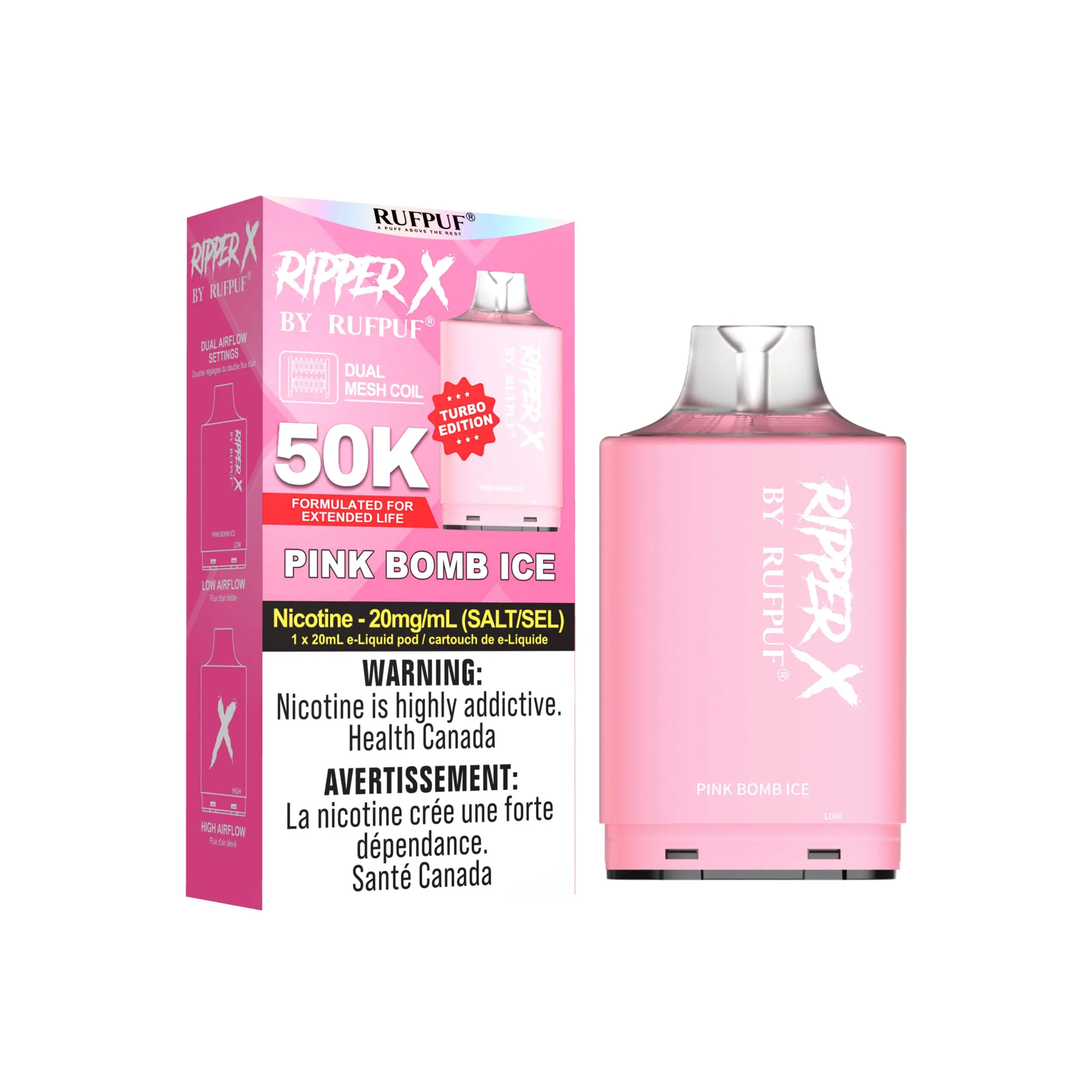 Ripper X 50k Pods | Vape Cloud Canada - Image 4