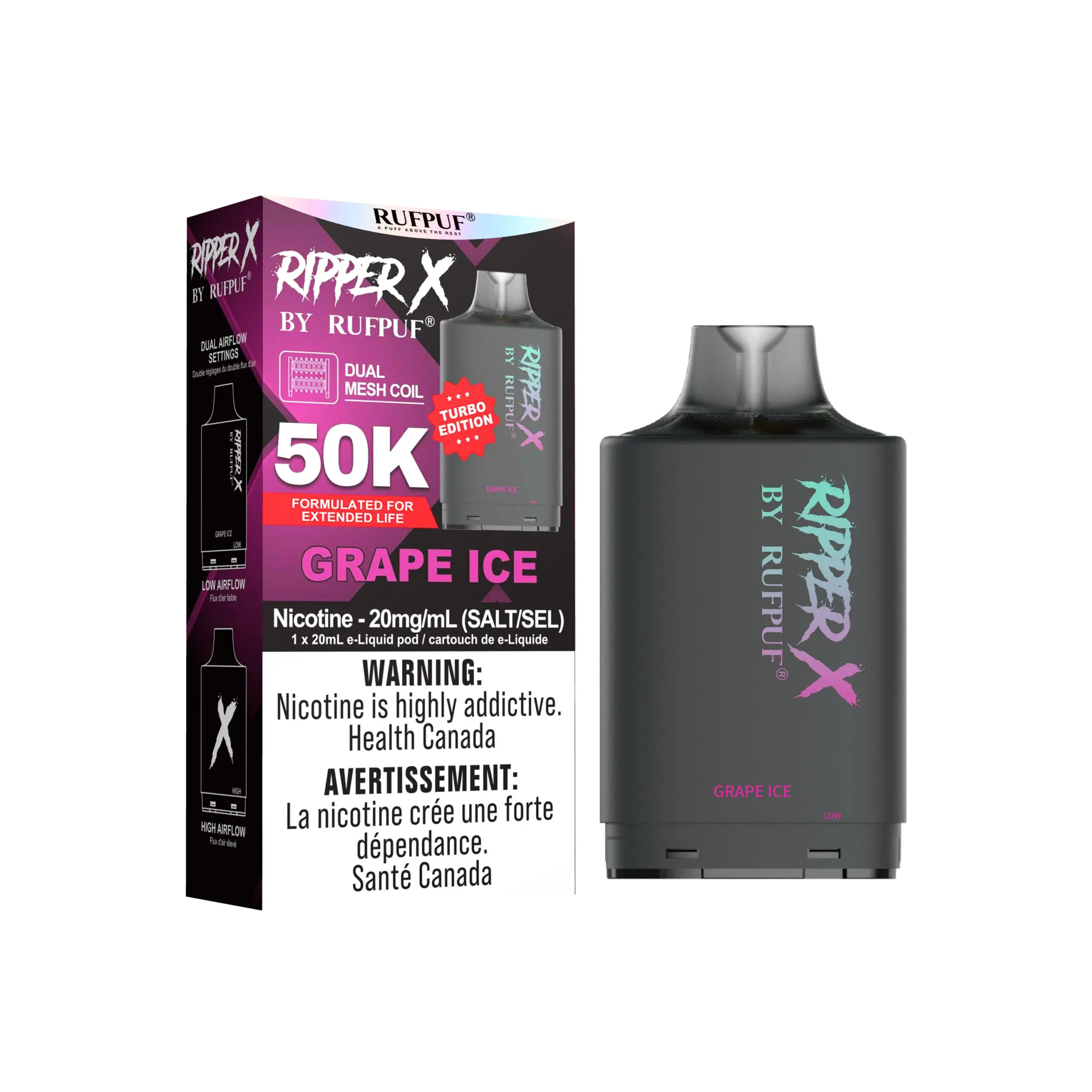 Ripper X 50k Pods | Vape Cloud Canada - Image 9