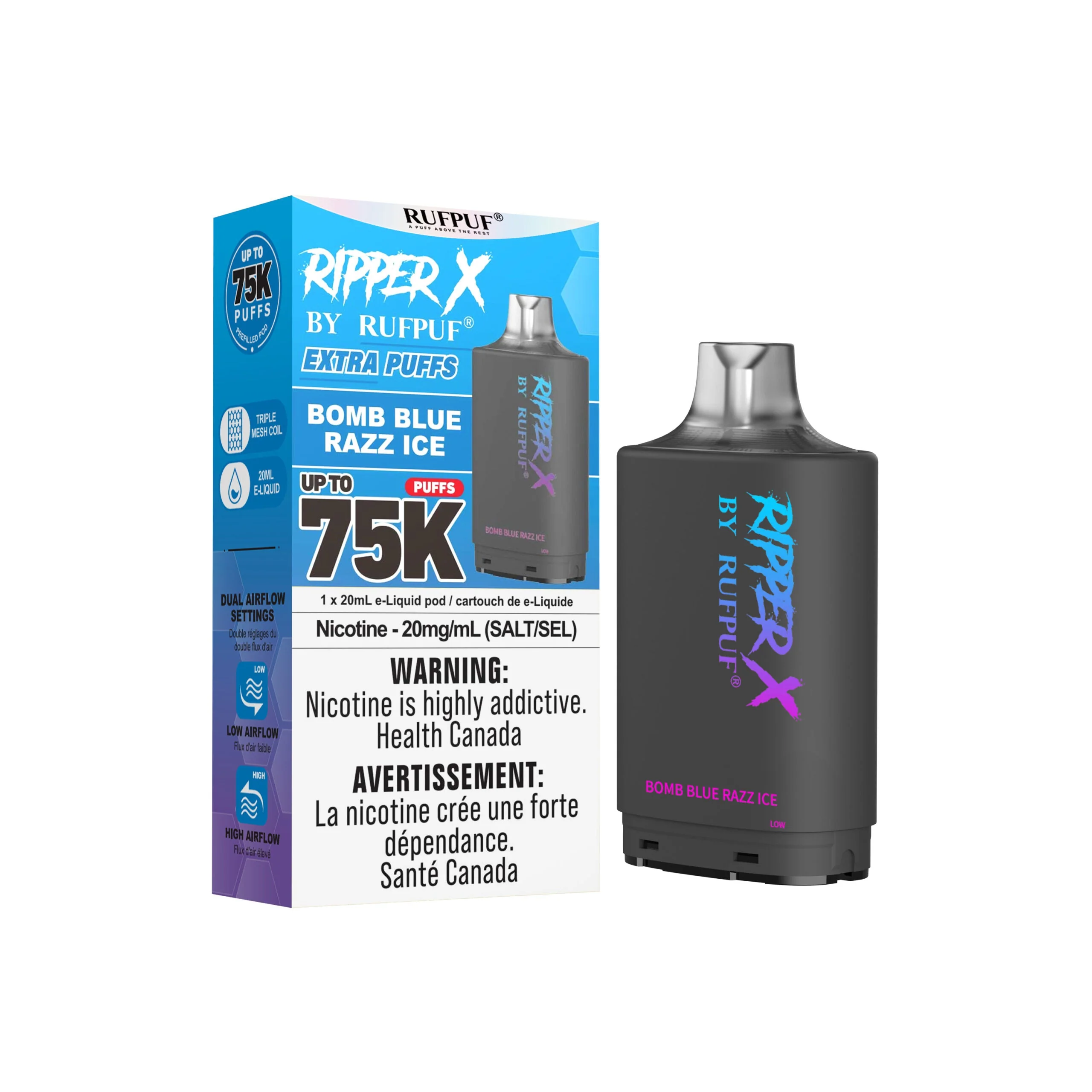 Ripper X 75k Pods | Vape Cloud Canada